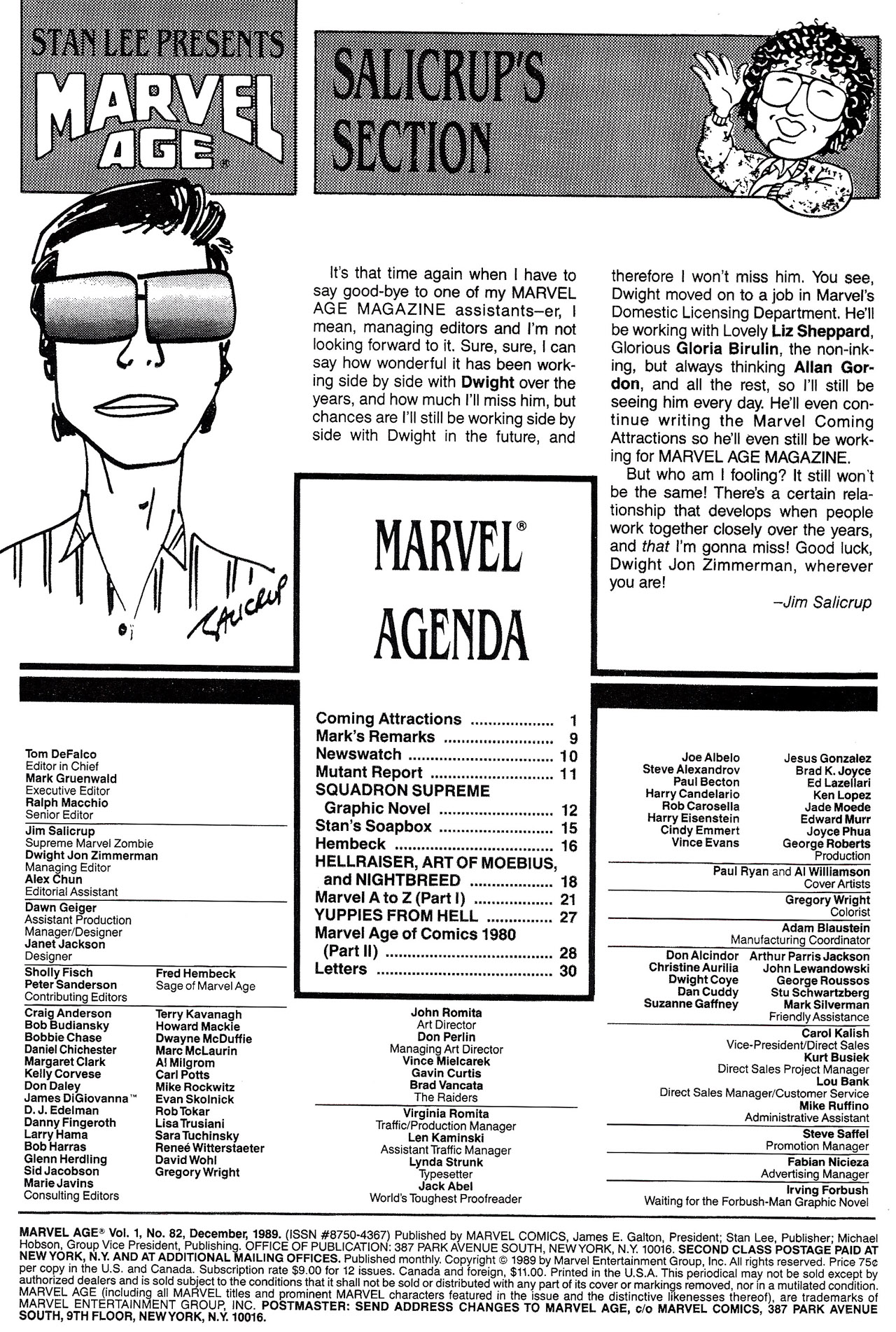 Read online Marvel Age comic -  Issue #82 - 2
