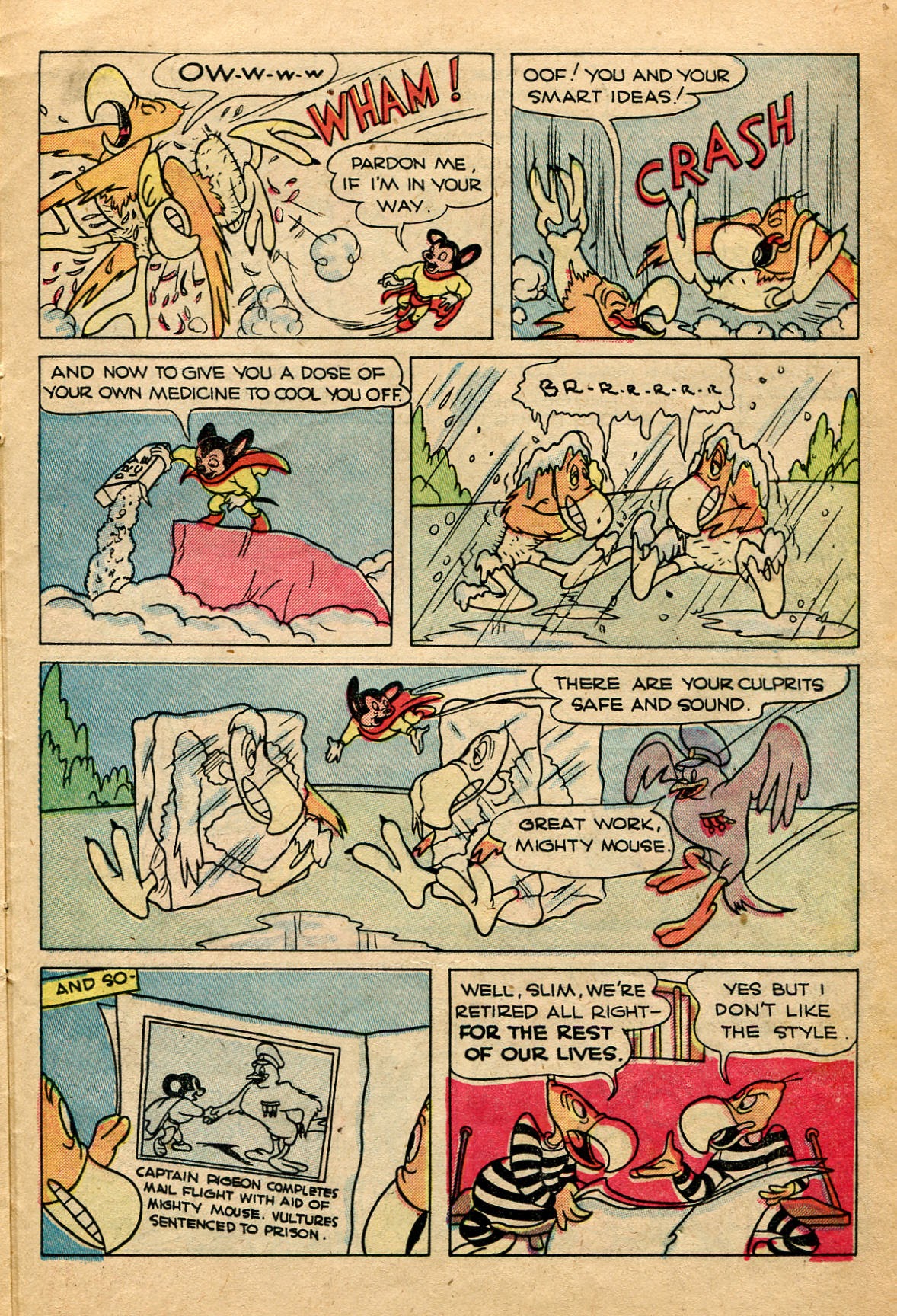 Read online Paul Terry's Mighty Mouse Comics comic -  Issue #19 - 25