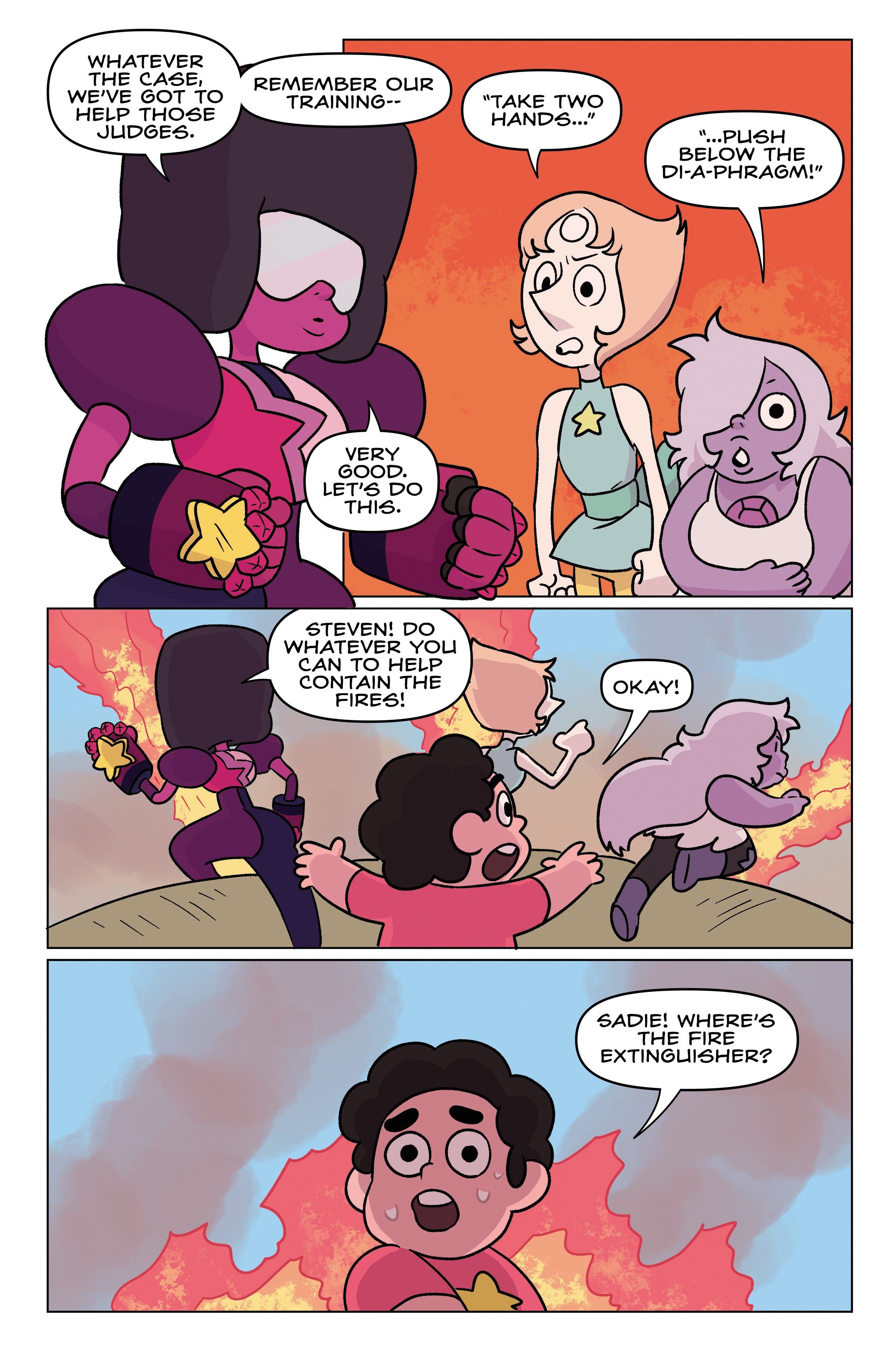 Read online Steven Universe: Ultimate Dough-Down comic -  Issue # TPB - 102