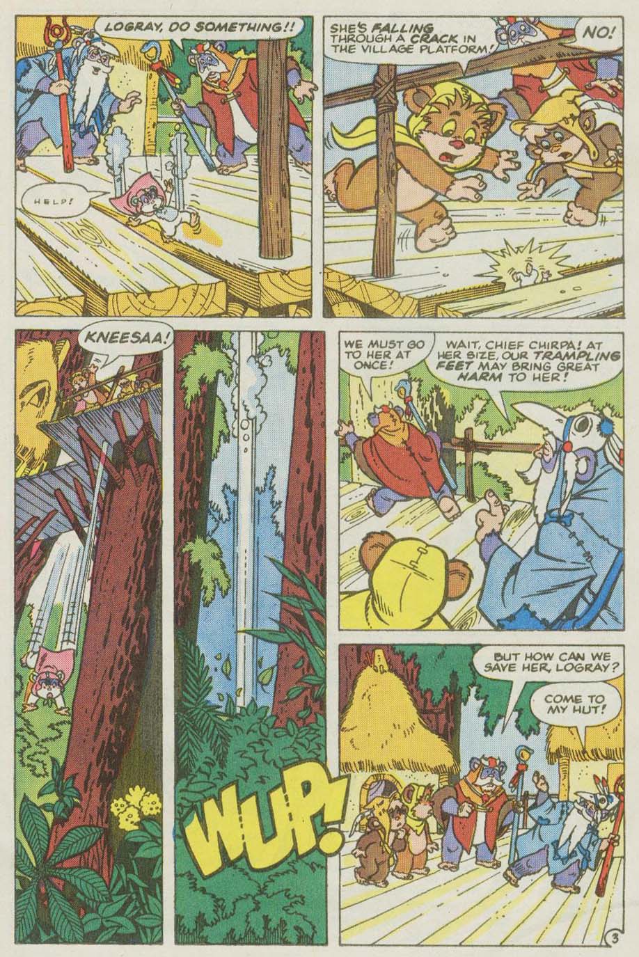 Read online Ewoks (1987) comic -  Issue #11 - 4