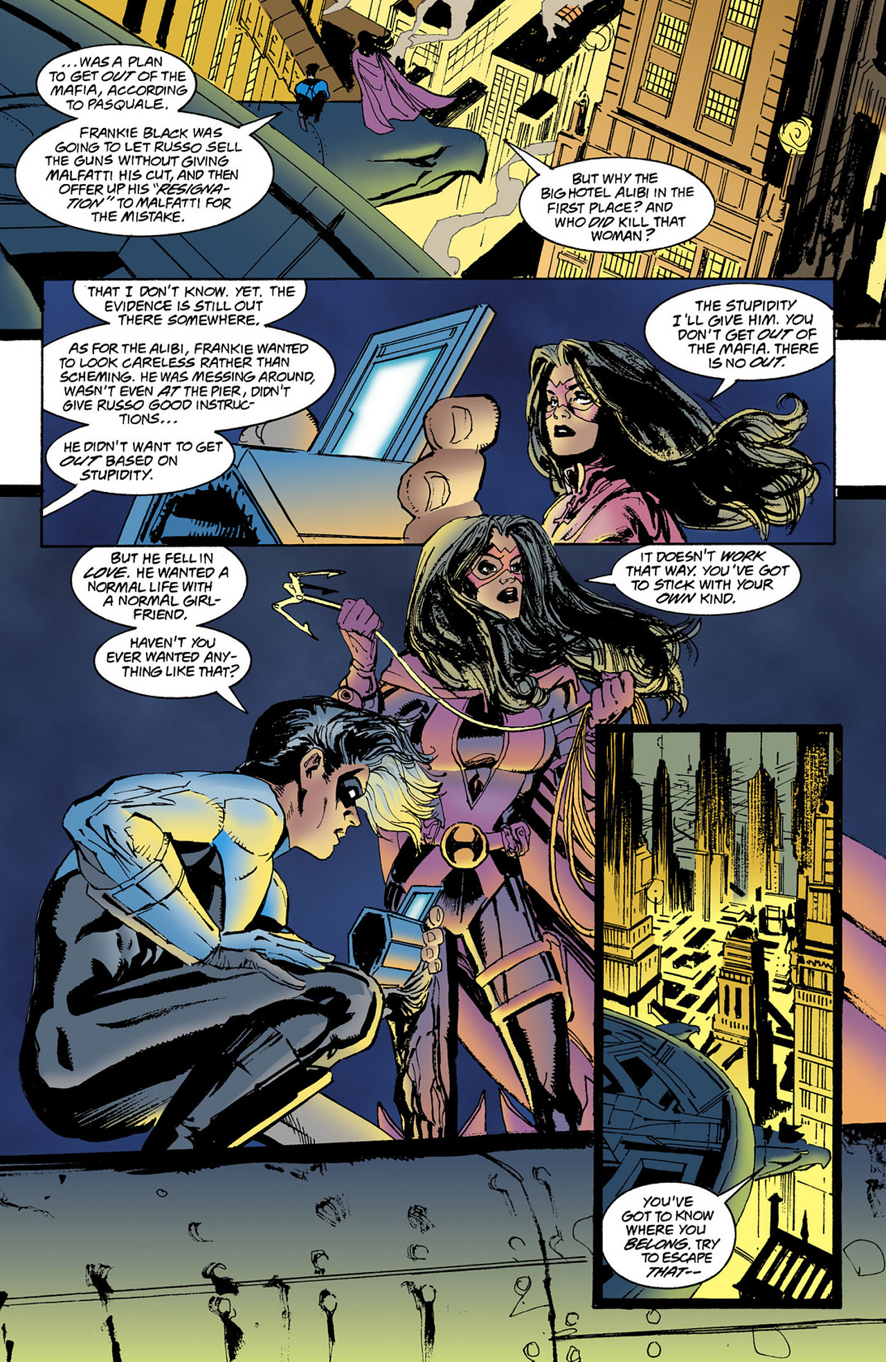 Read online Nightwing and Huntress comic -  Issue #2 - 16