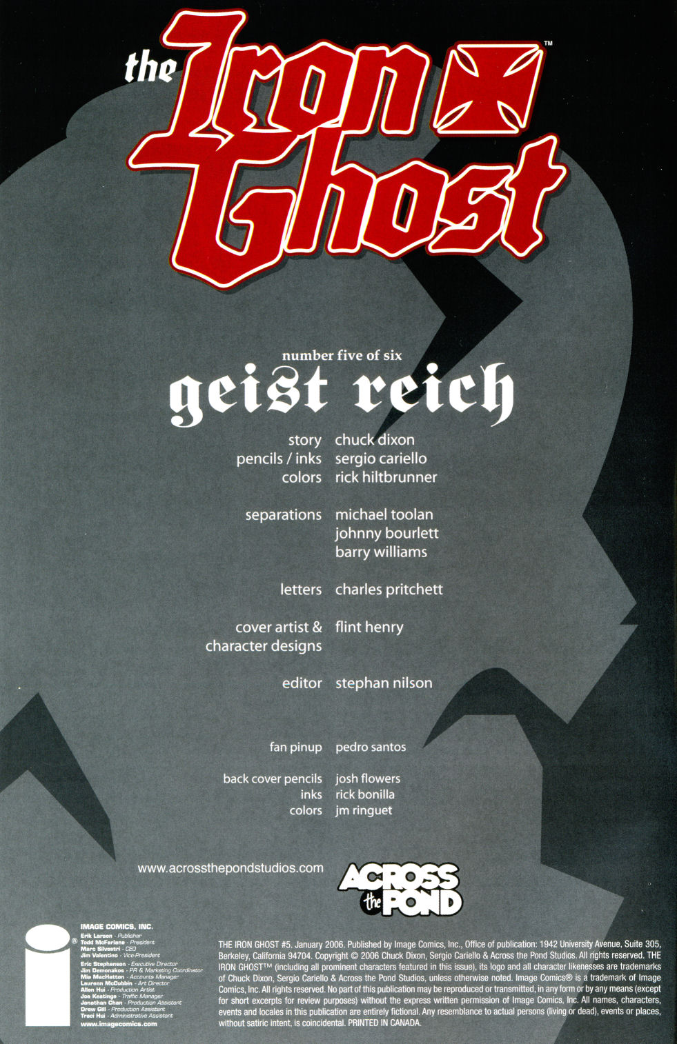 Read online Iron Ghost comic -  Issue #5 - 3