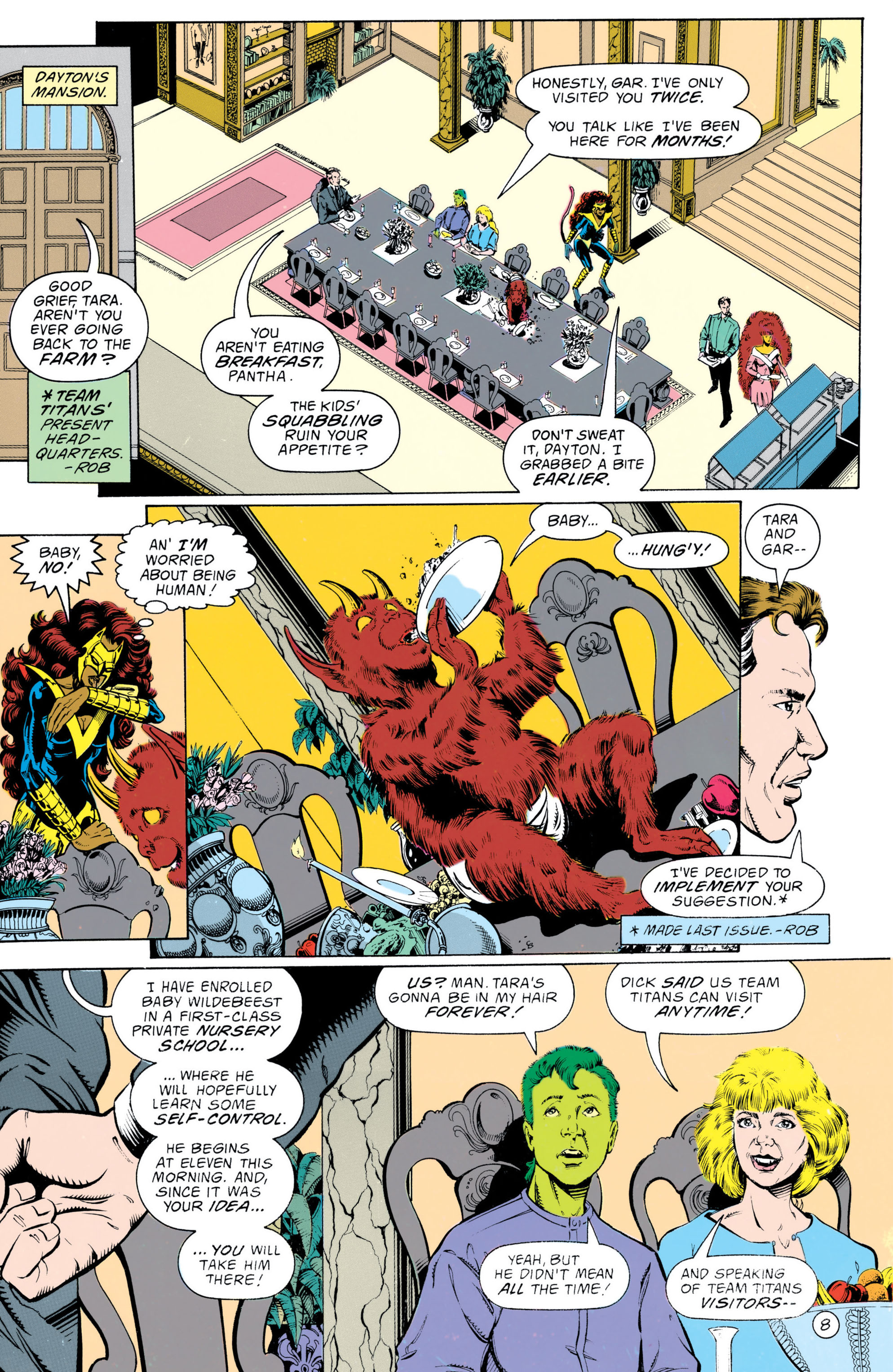 Read online The New Titans (1988) comic -  Issue #96 - 9