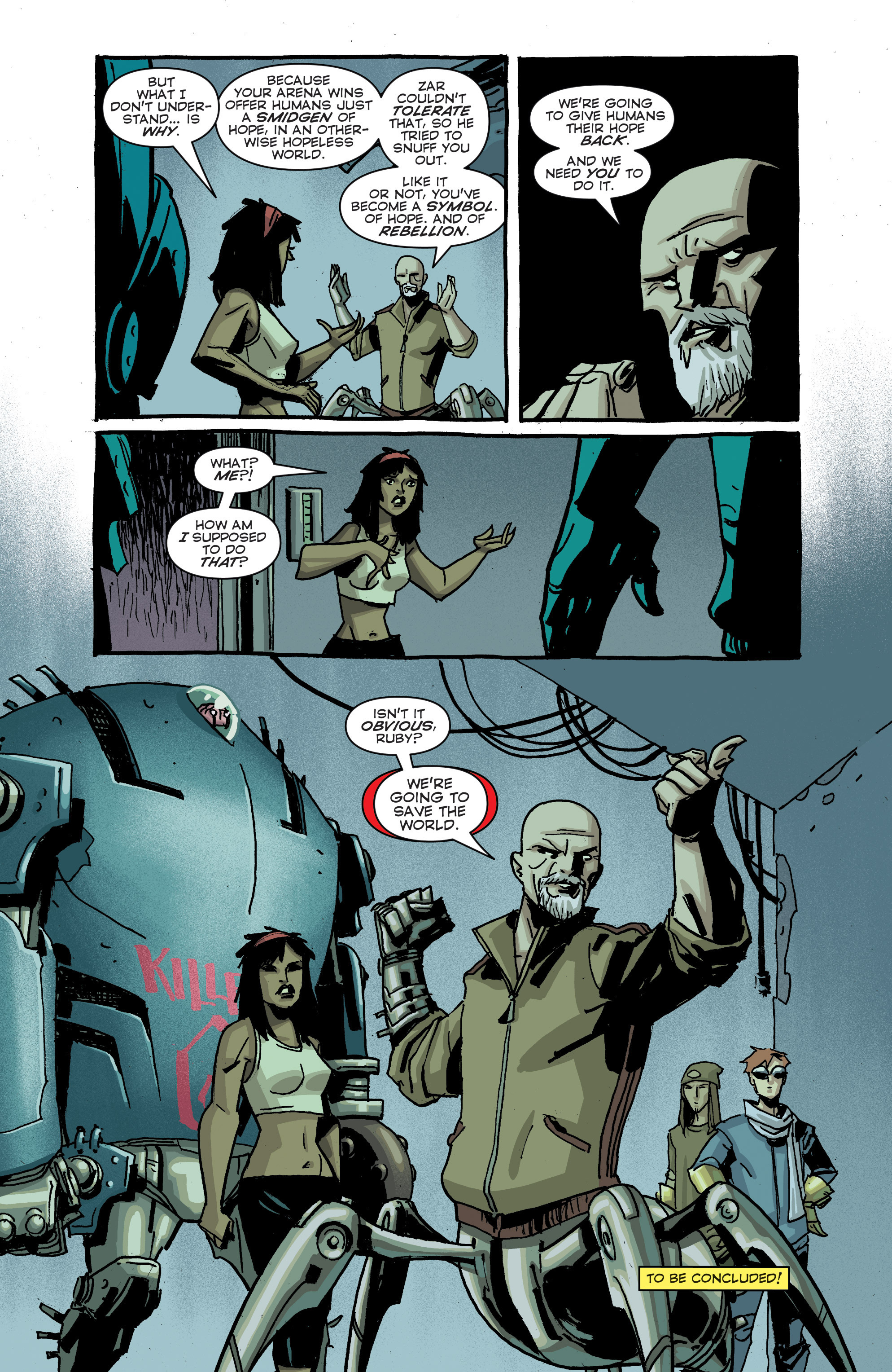 Read online Mars Attacks: Occupation comic -  Issue #4 - 21