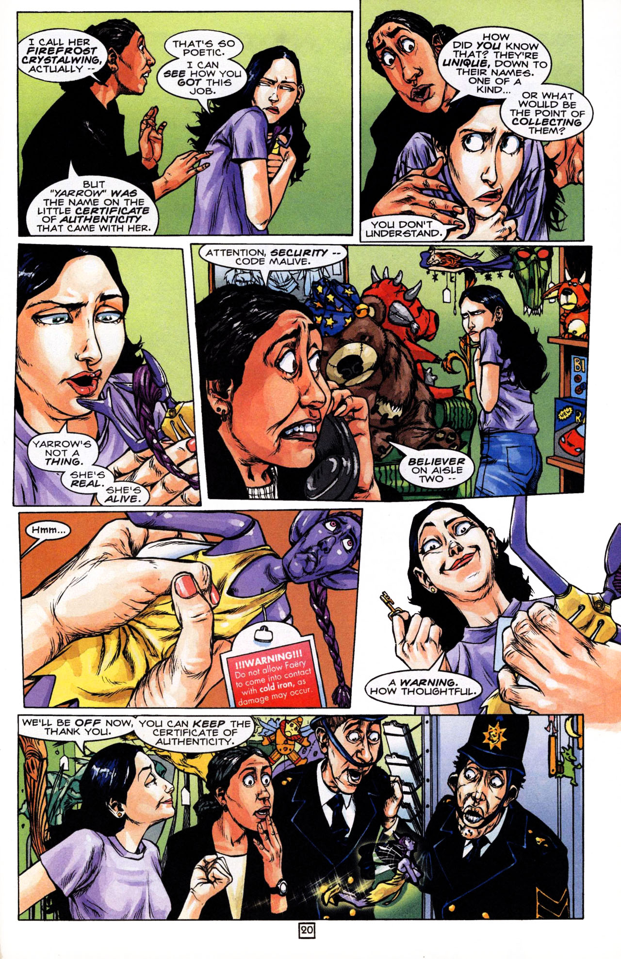 Read online The Books of Faerie: Molly's Story comic -  Issue #1 - 23