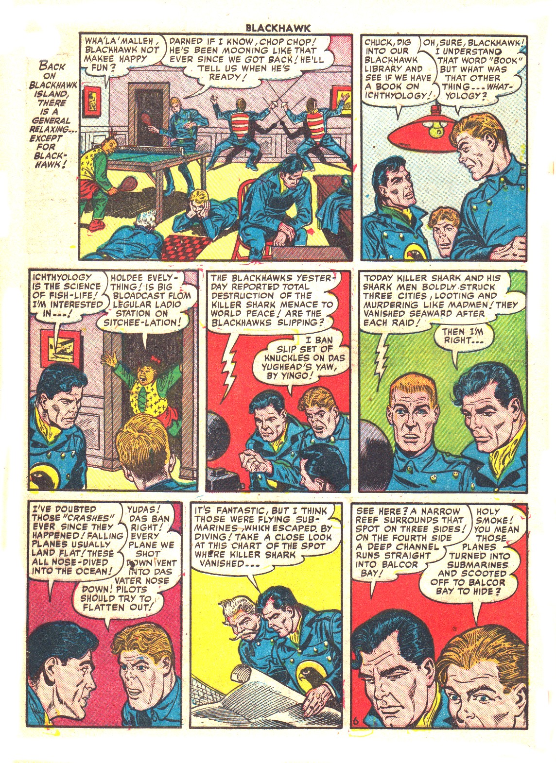 Read online Blackhawk (1957) comic -  Issue #50 - 8