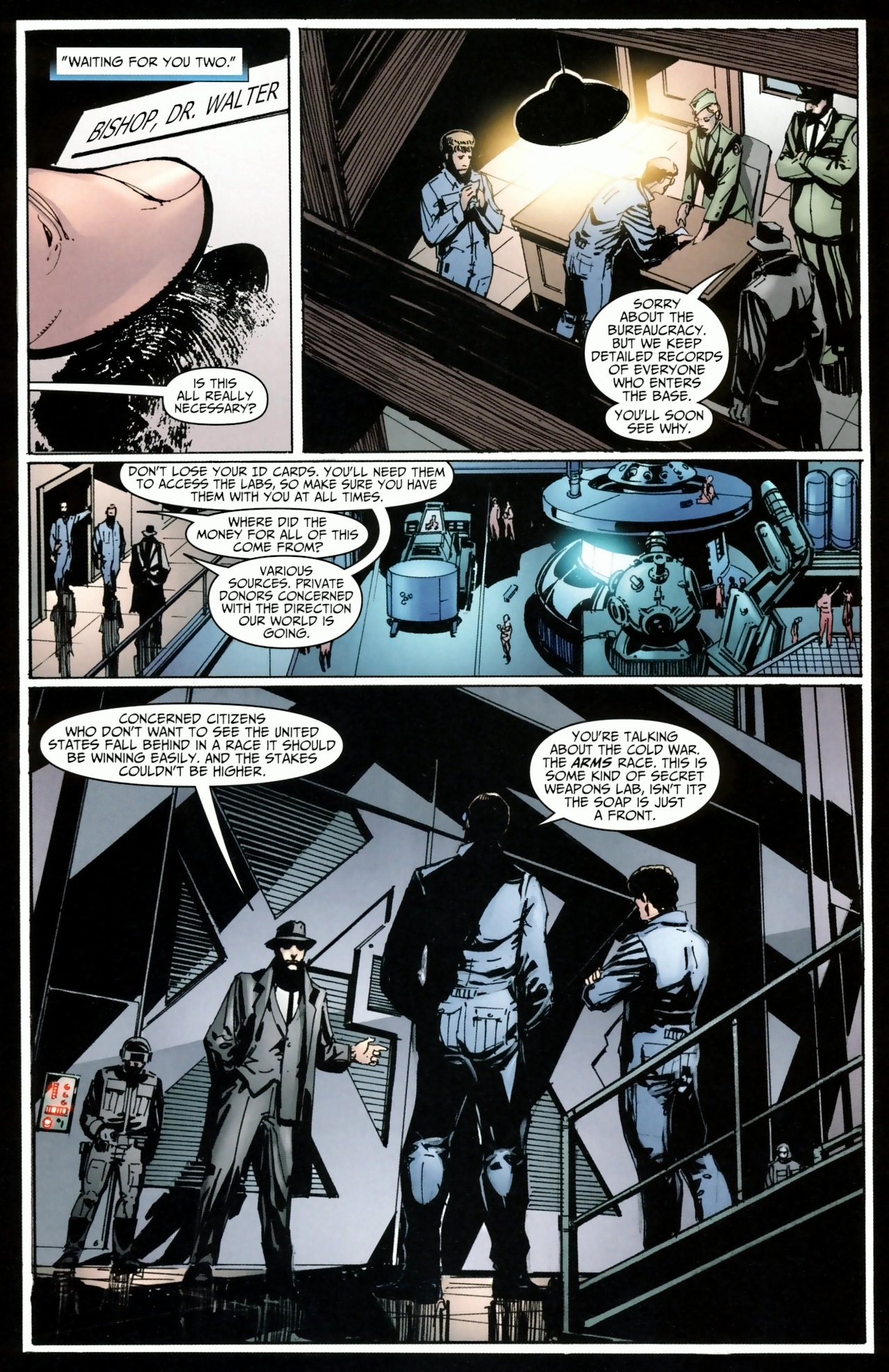 Read online Fringe comic -  Issue #2 - 7