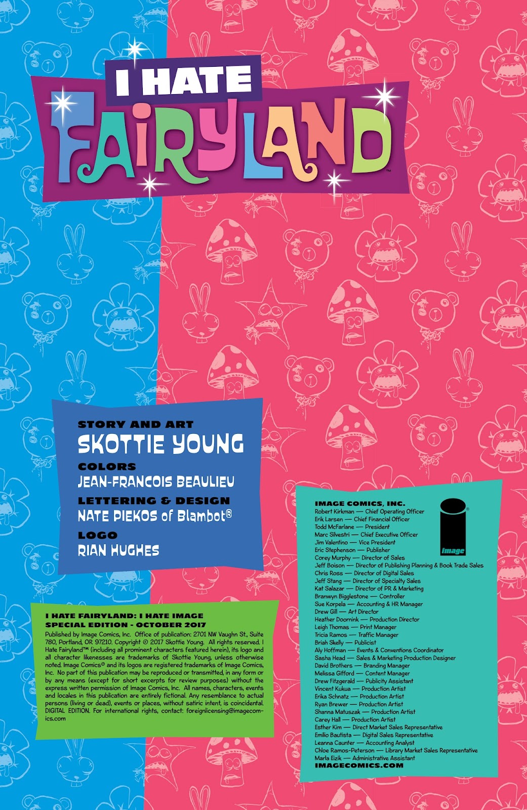 I Hate Fairyland: I Hate Image Special Edition issue Full - Page 2