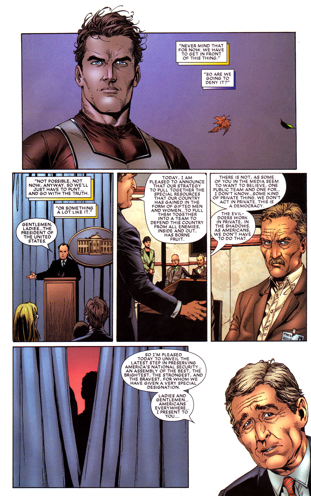 Read online Squadron Supreme (2006) comic -  Issue #1 - 22