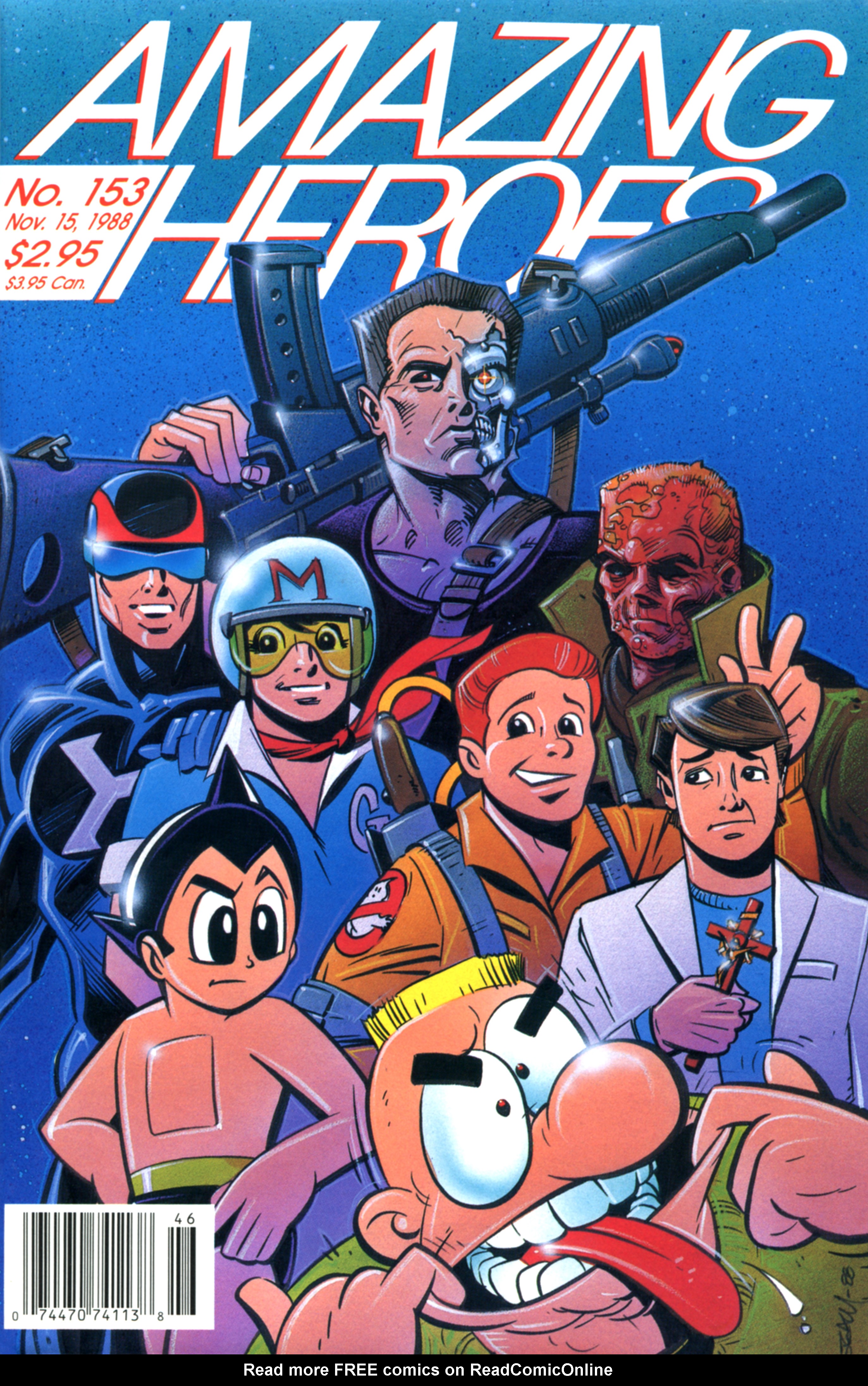 Read online Amazing Heroes comic -  Issue #153 - 1