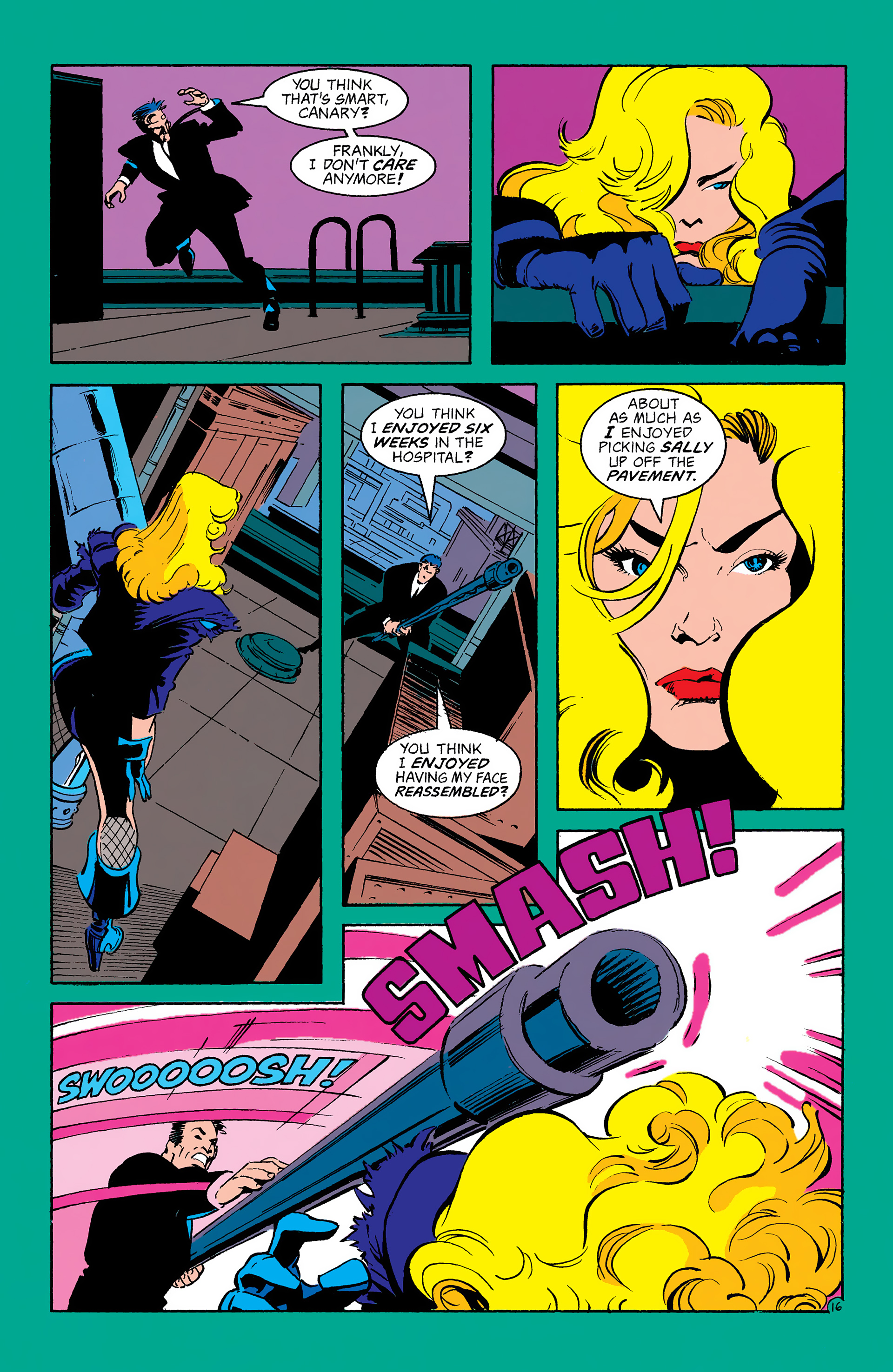 Read online Black Canary (1993) comic -  Issue #6 - 17