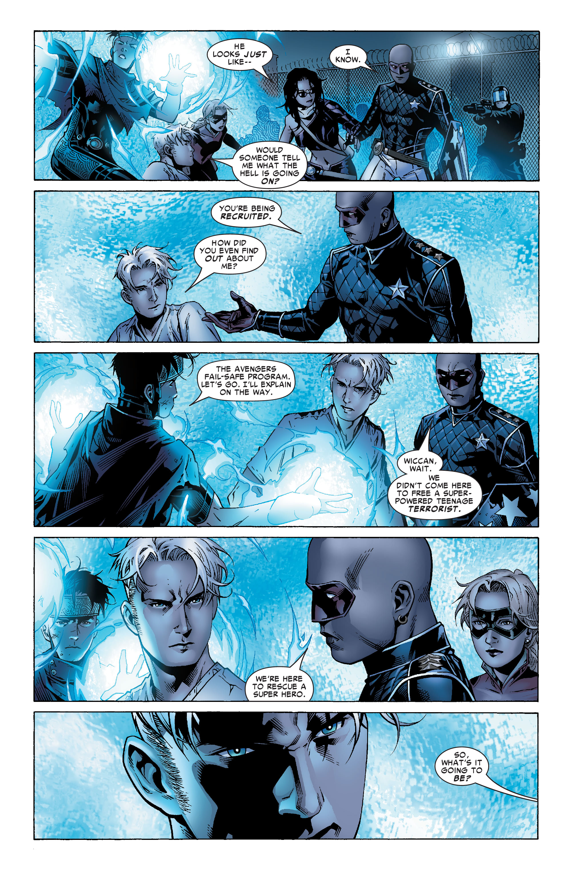Read online Young Avengers by Heinberg & Cheung Omnibus comic -  Issue # TPB (Part 3) - 61