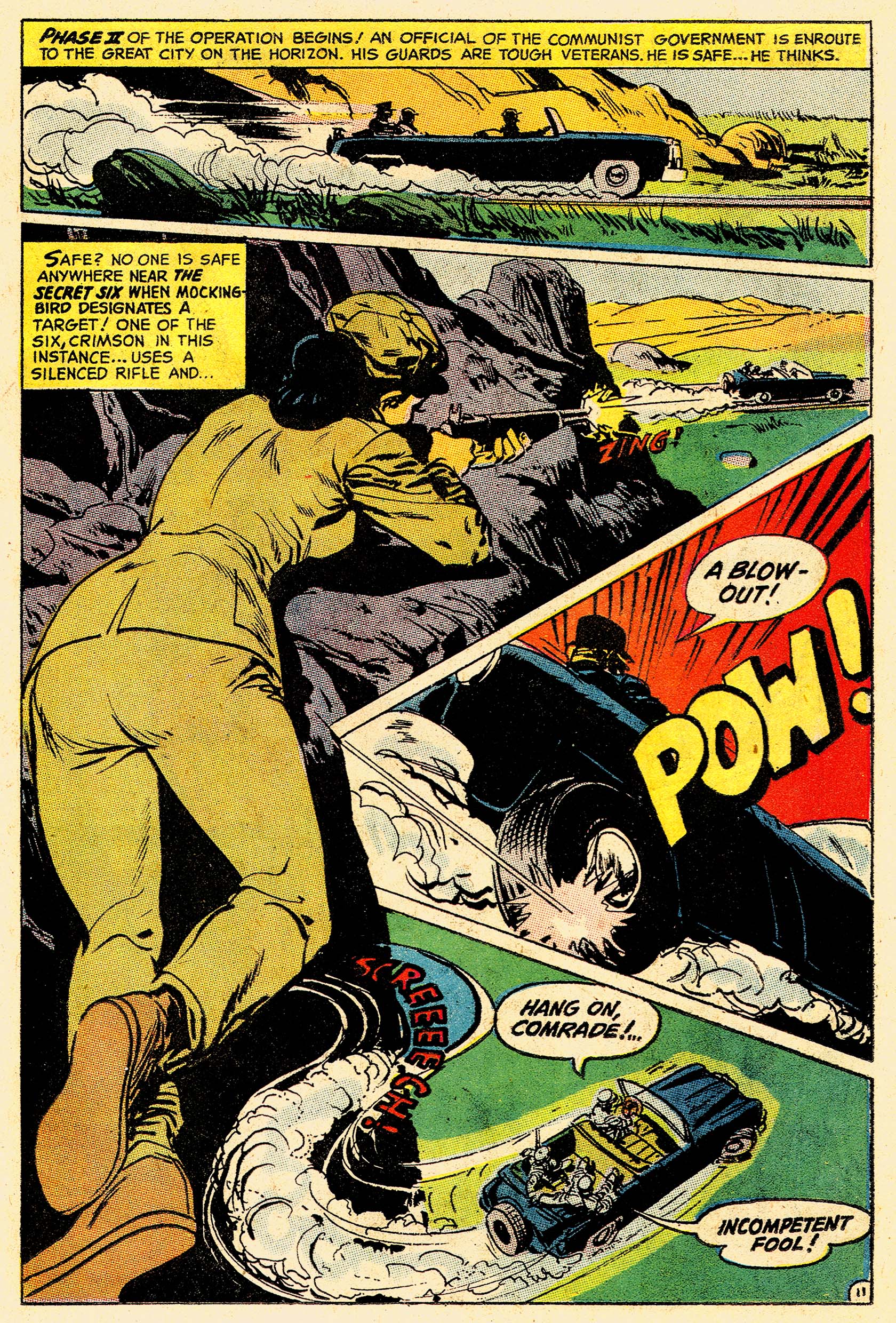 Read online Secret Six (1968) comic -  Issue #4 - 15