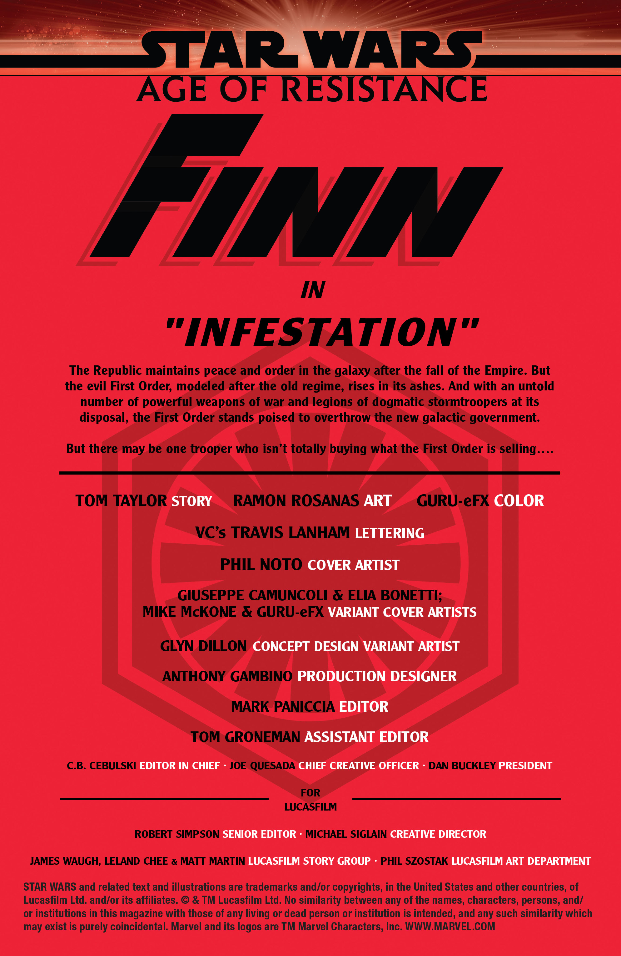 Read online Star Wars: Age Of Rebellion comic -  Issue # Finn - 2