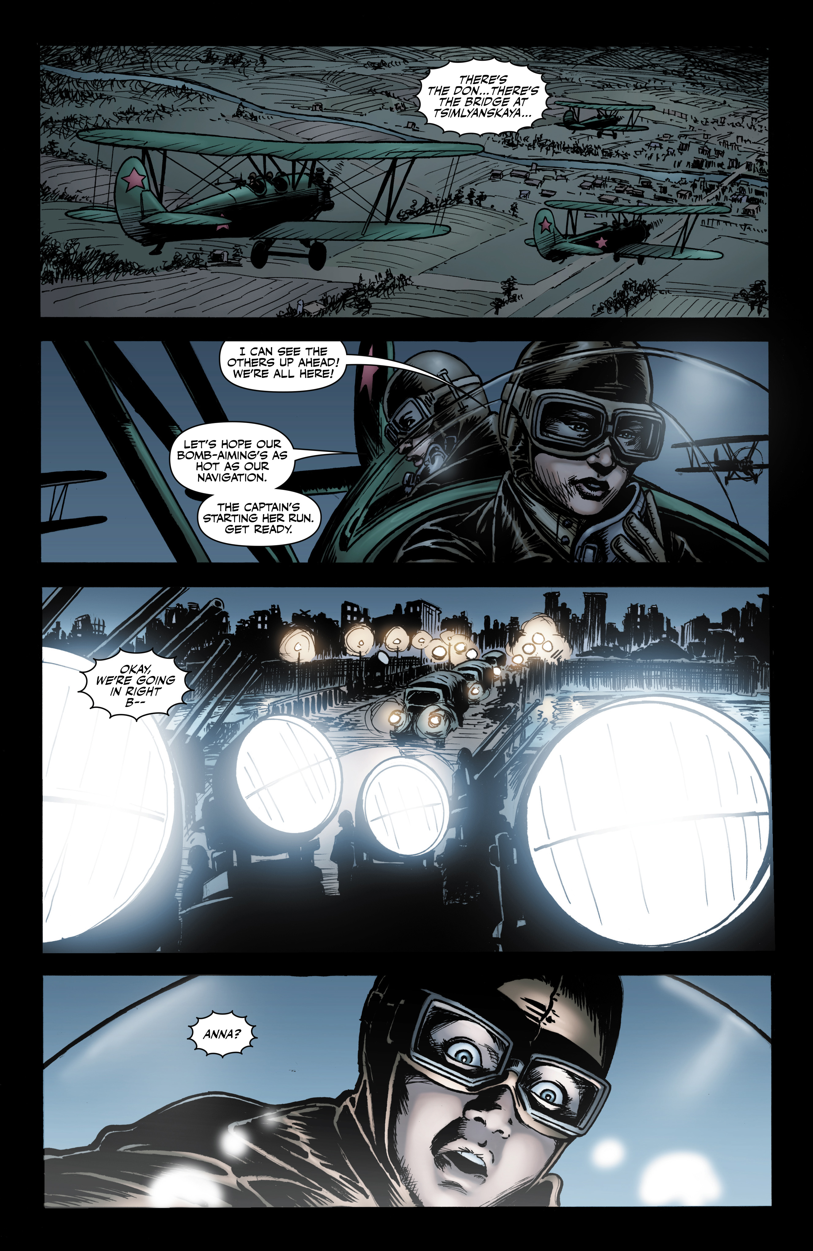 Read online Battlefields: The Night Witches comic -  Issue # TPB - 17
