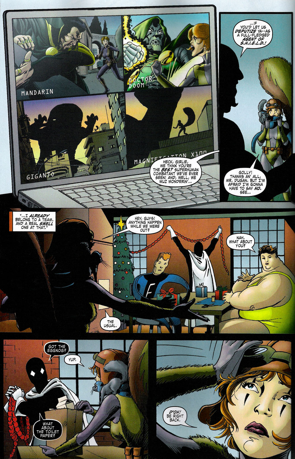 Read online GLX-Mas Special comic -  Issue # Full - 9
