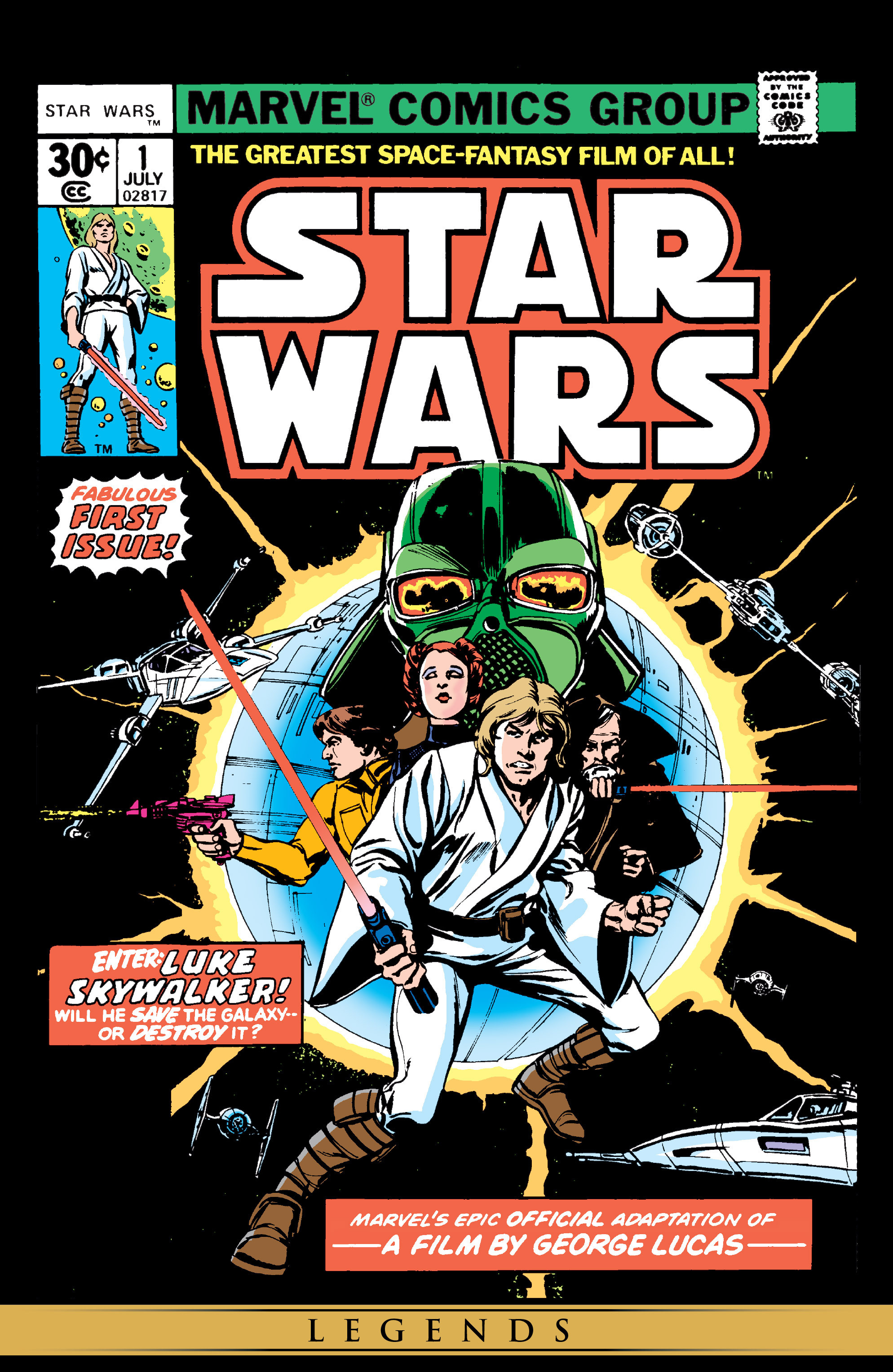 Read online Star Wars (1977) comic -  Issue #1 - 1