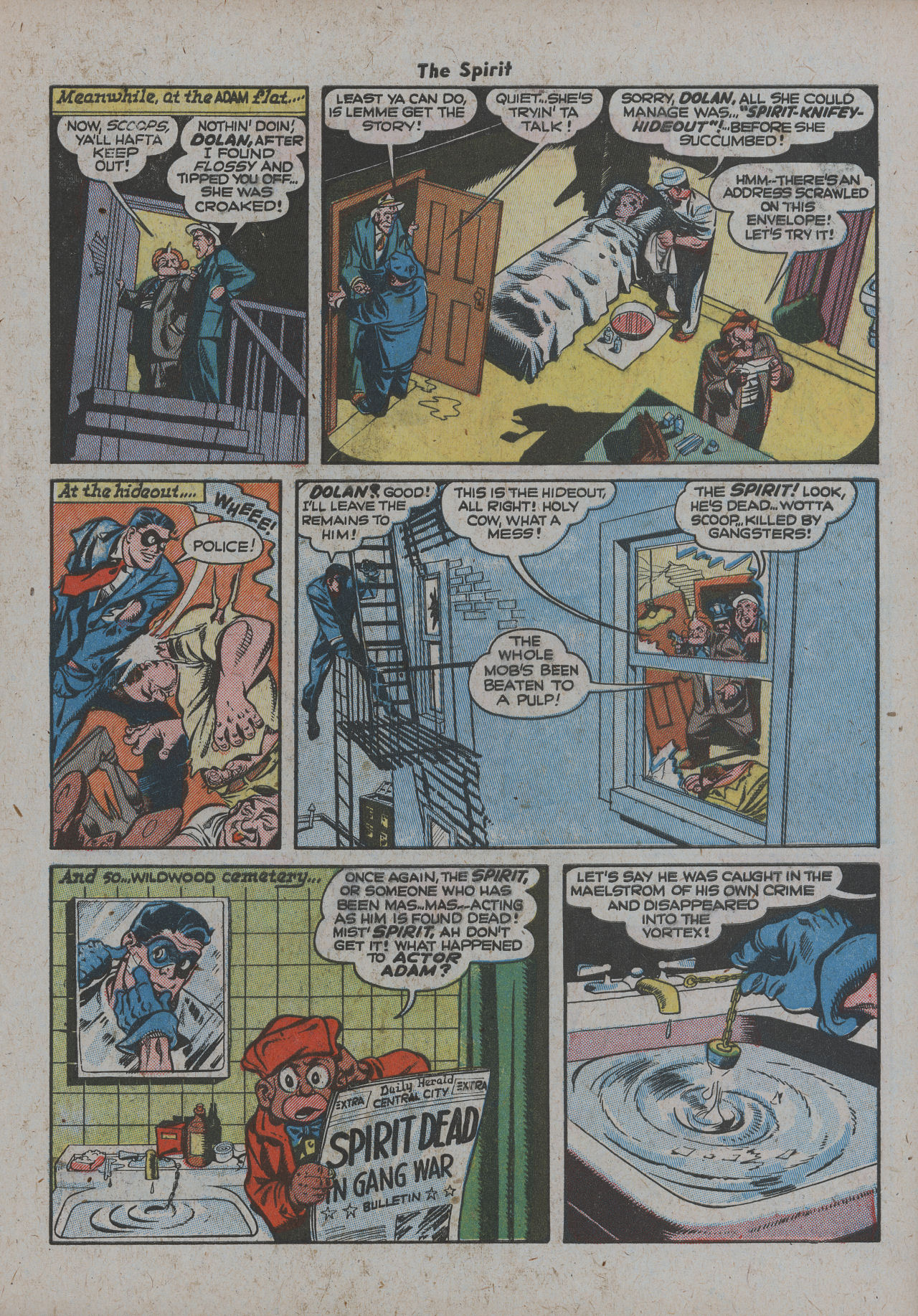 Read online The Spirit (1944) comic -  Issue #20 - 9