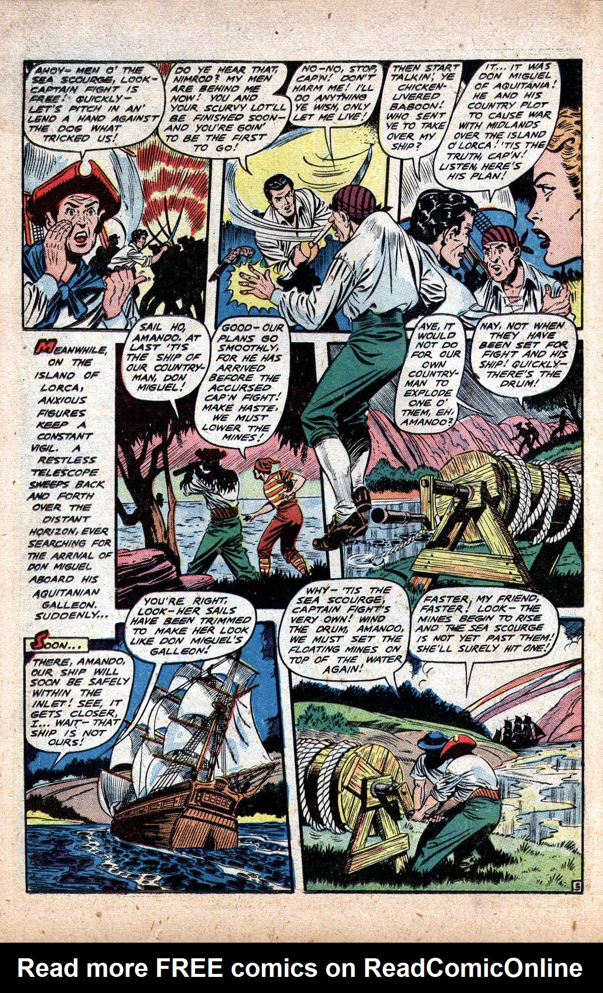 Read online Fight Comics comic -  Issue #62 - 35