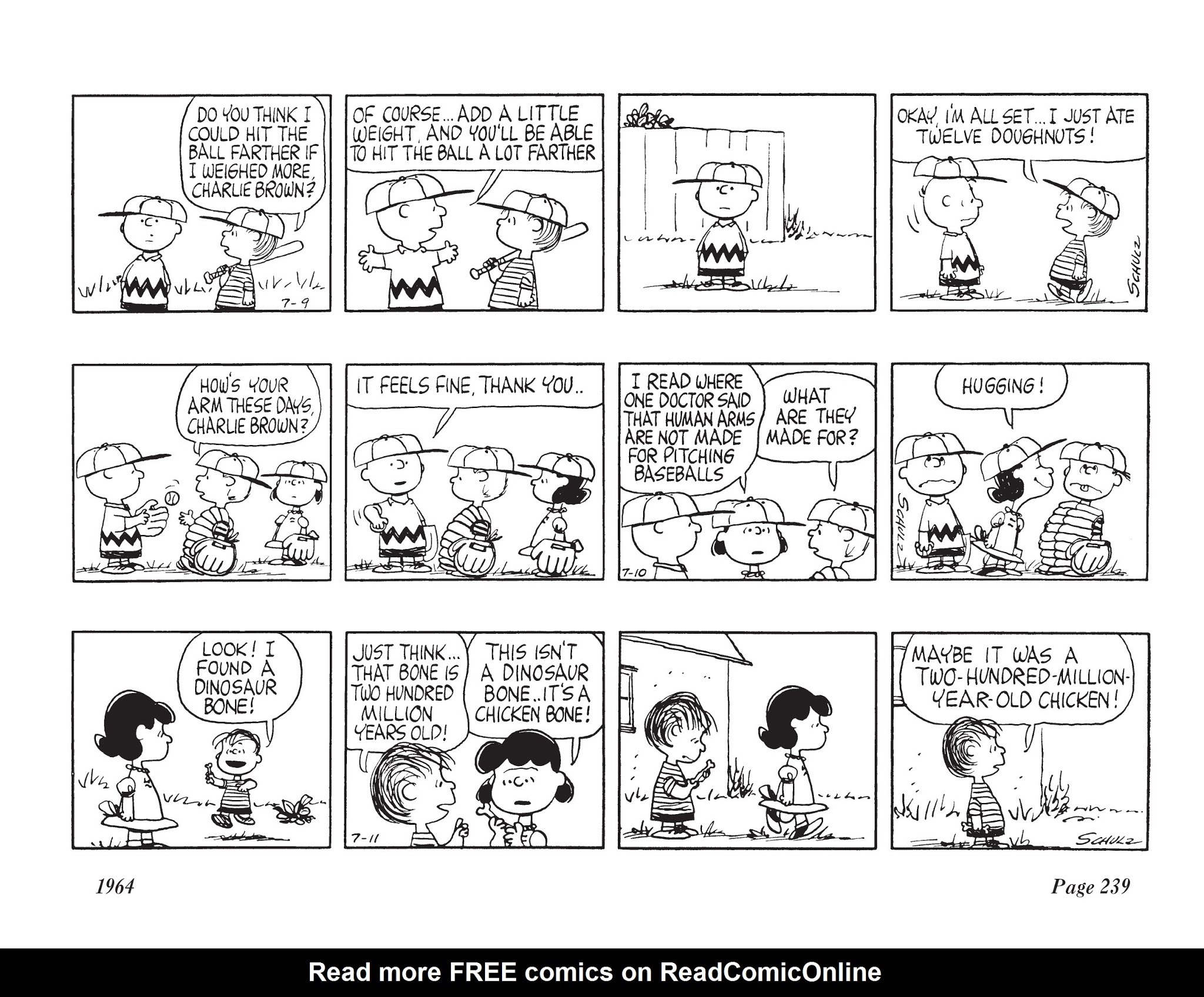 Read online The Complete Peanuts comic -  Issue # TPB 7 - 250