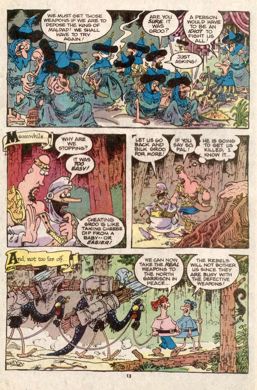 Read online Sergio Aragonés Groo the Wanderer comic -  Issue #31 - 12