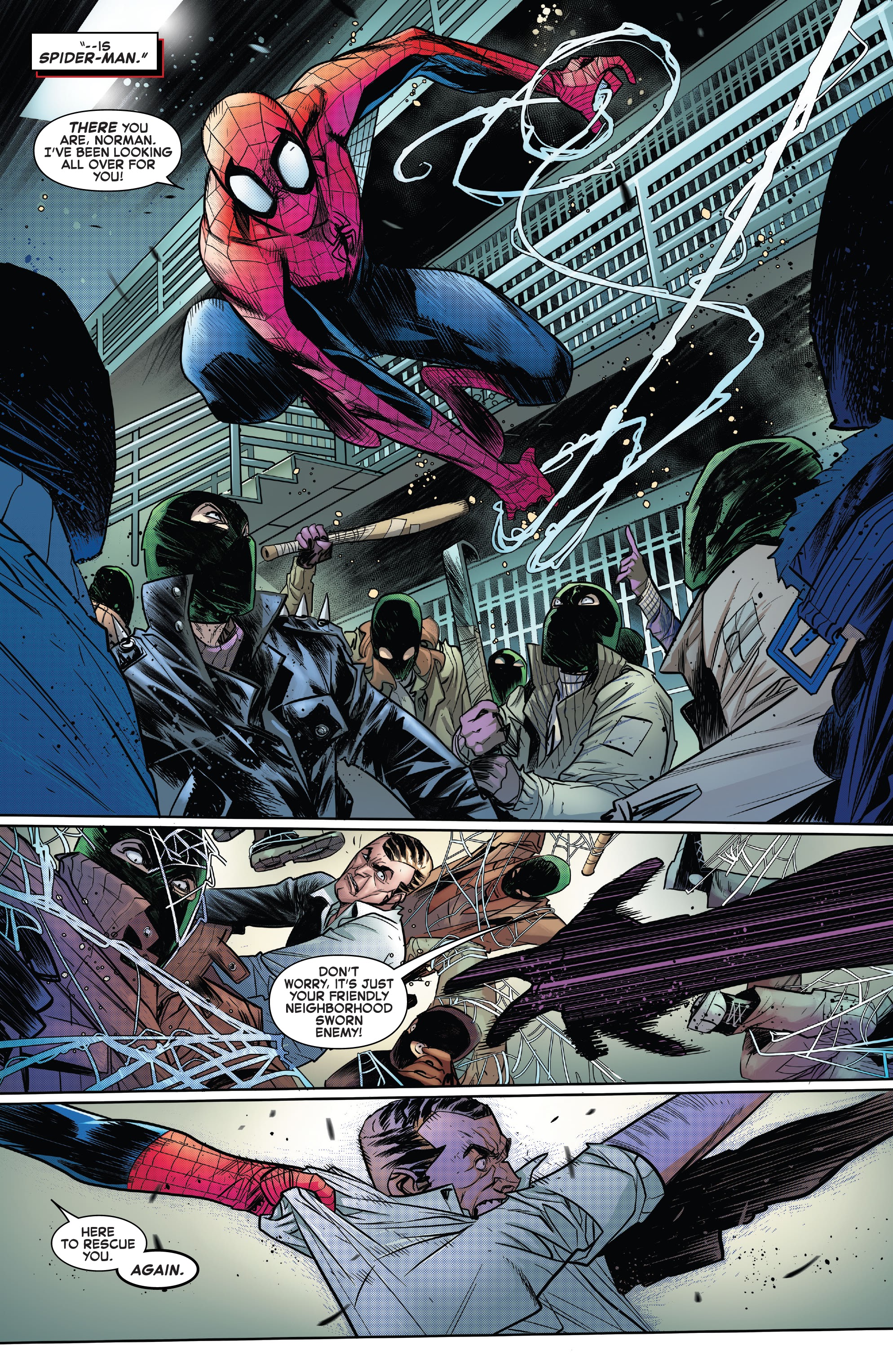 Read online Amazing Spider-Man: The Sins Of Norman Osborn comic -  Issue #1 - 10