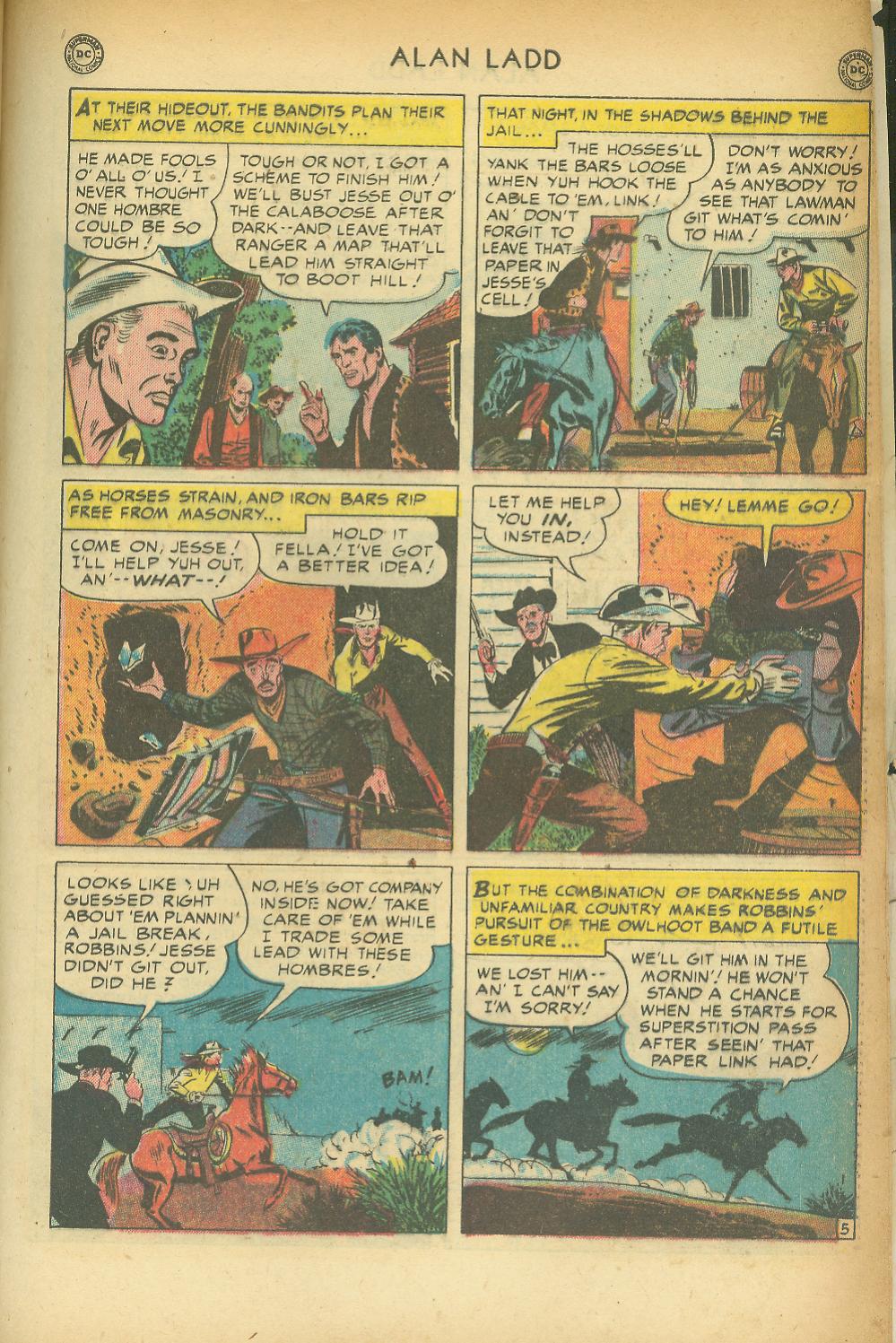Read online Adventures of Alan Ladd comic -  Issue #8 - 43