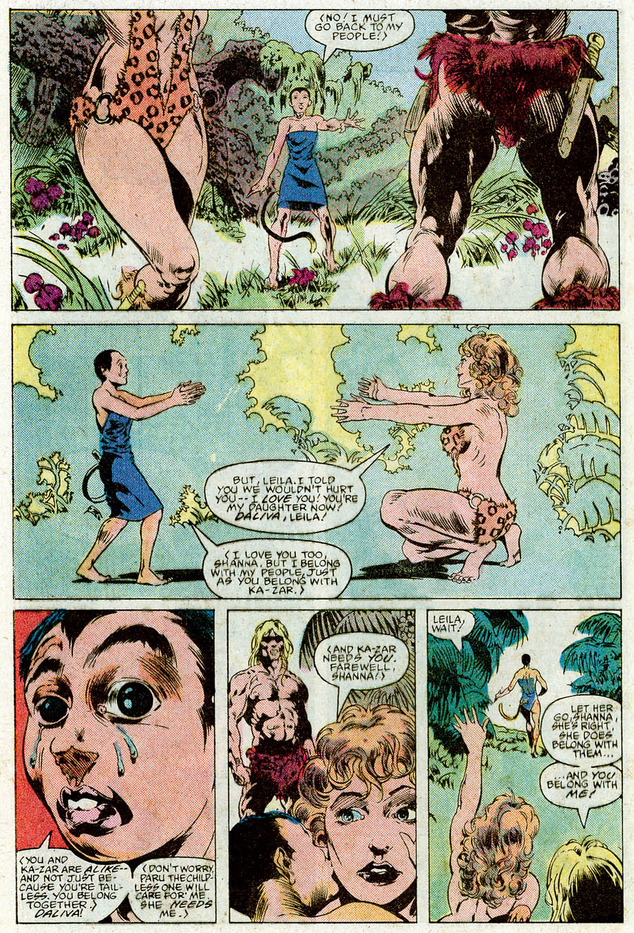 Read online Ka-Zar the Savage comic -  Issue #15 - 19