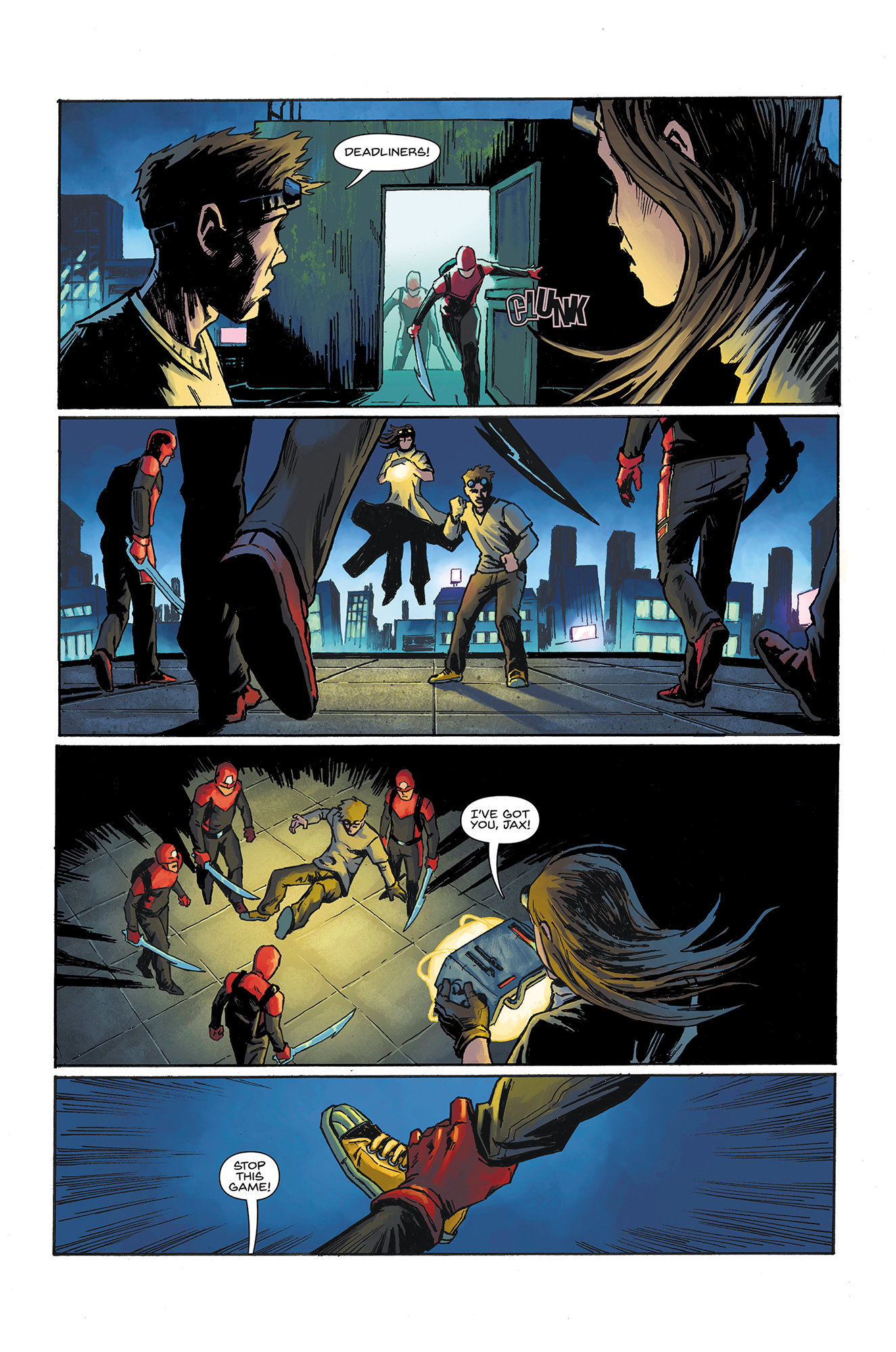 Read online Downcast comic -  Issue #2 - 15