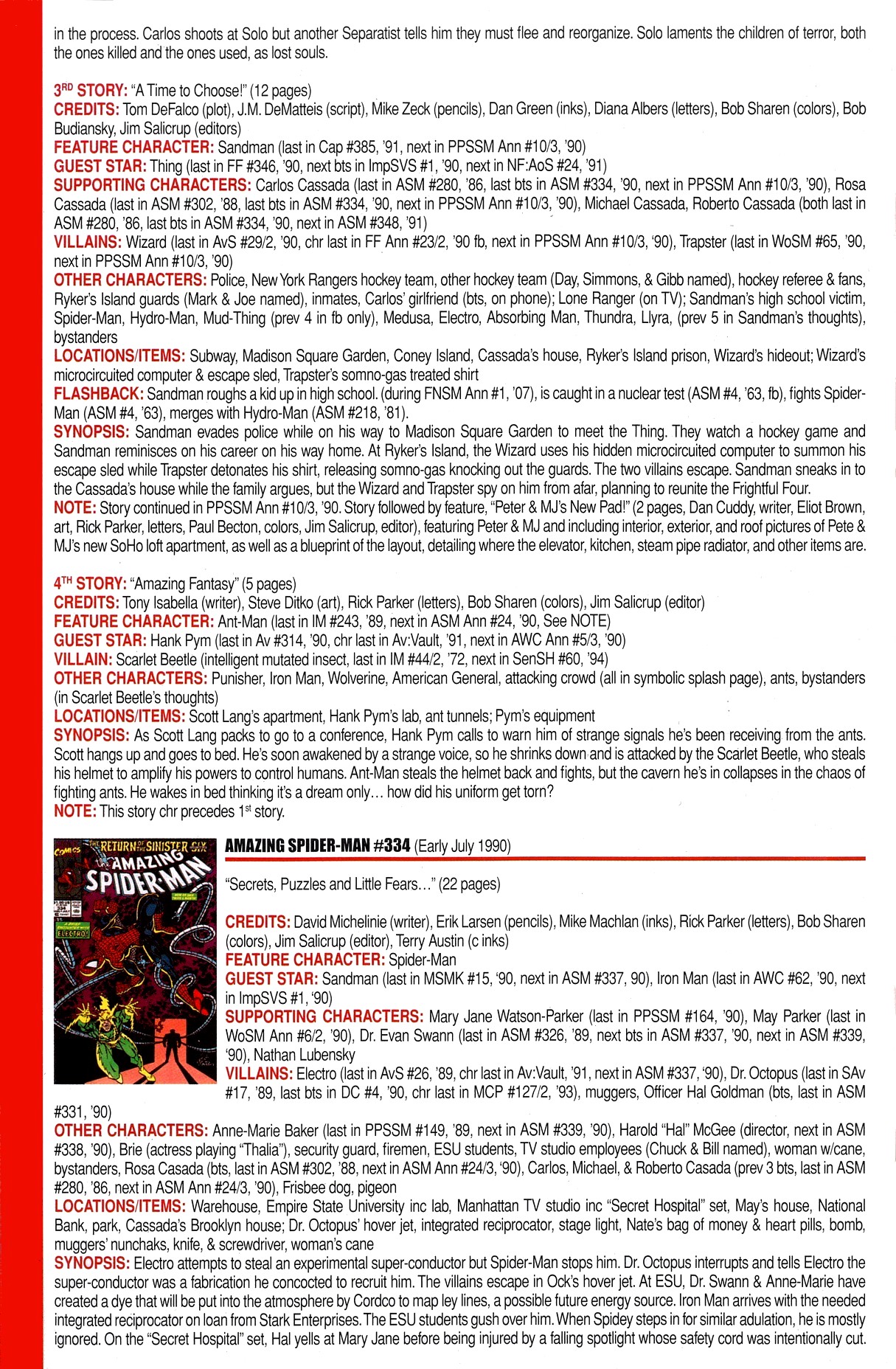 Read online Official Index to the Marvel Universe comic -  Issue #8 - 6