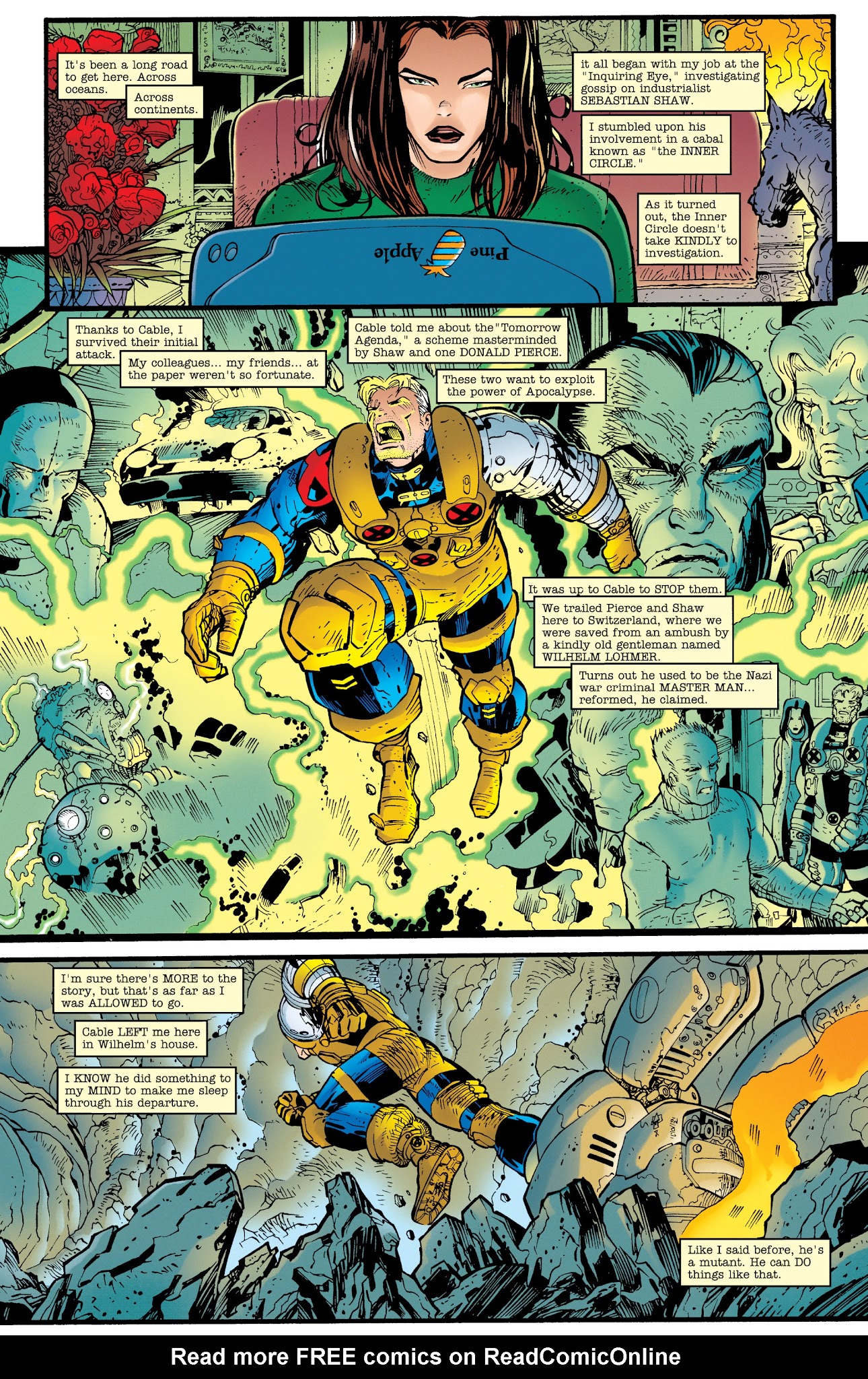 Read online Cable: The Hellfire Hunt comic -  Issue # TPB - 214