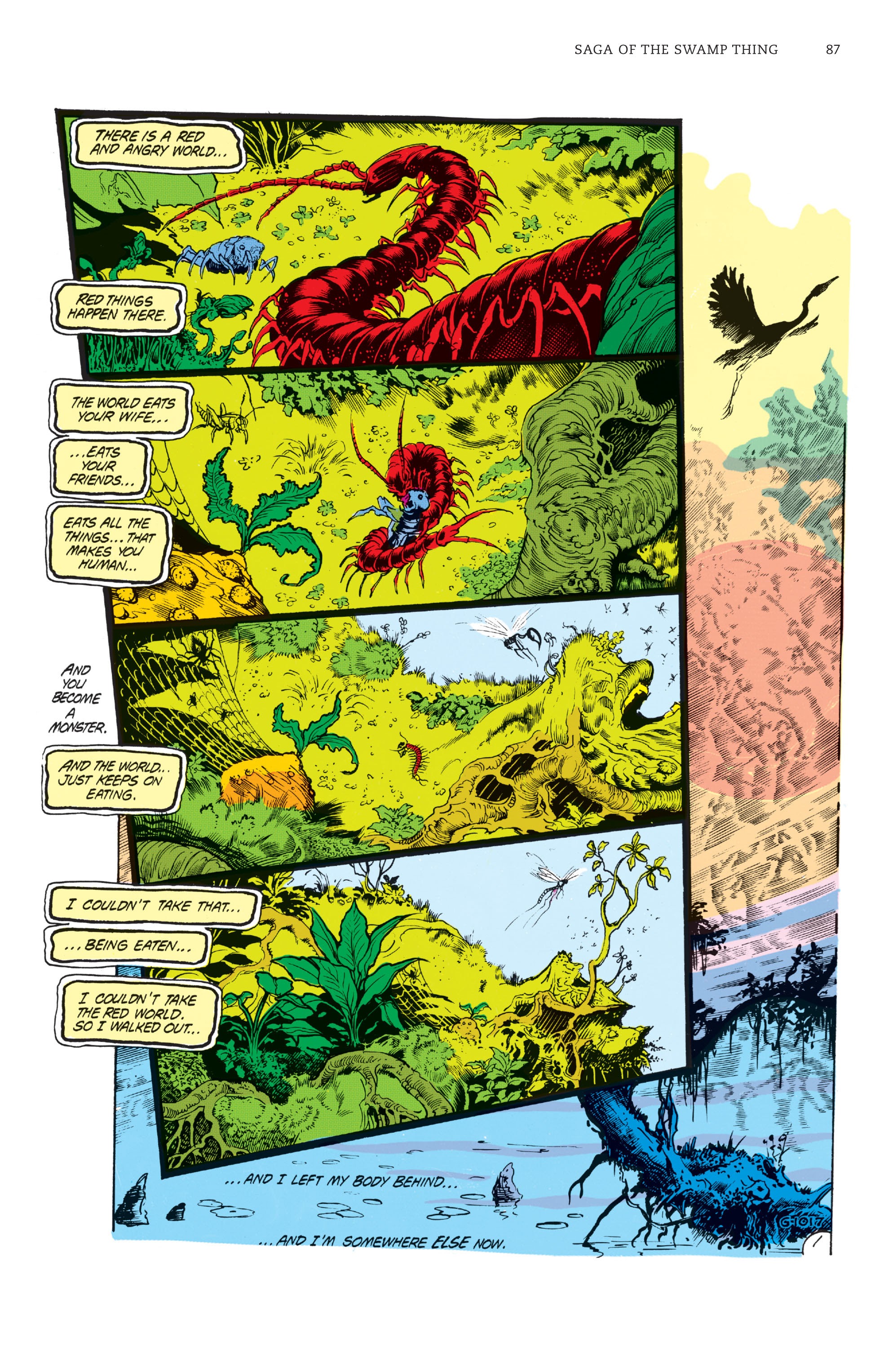 Read online Saga of the Swamp Thing comic -  Issue # TPB 1 (Part 1) - 85
