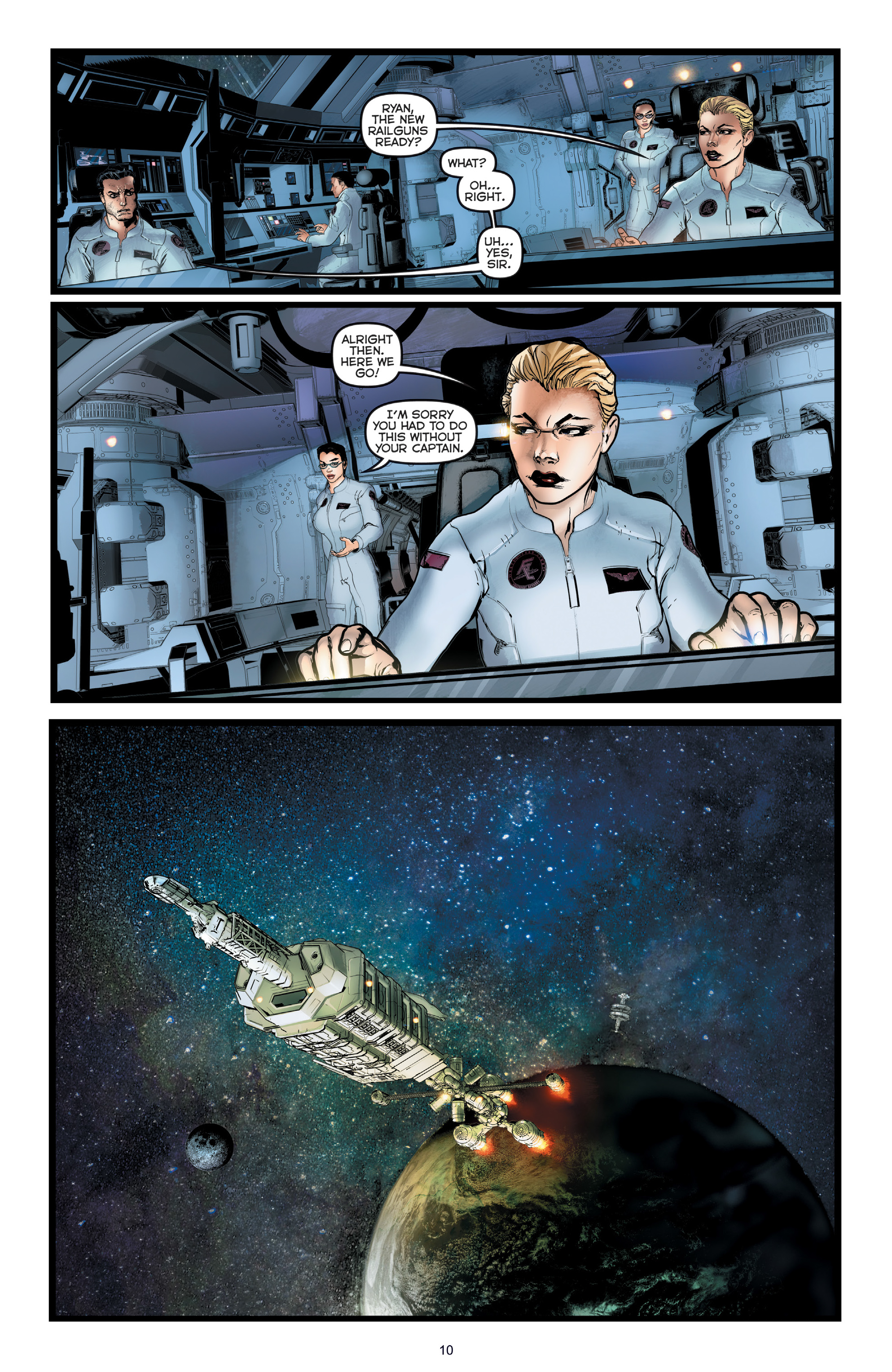 Read online Faster than Light comic -  Issue #7 - 12