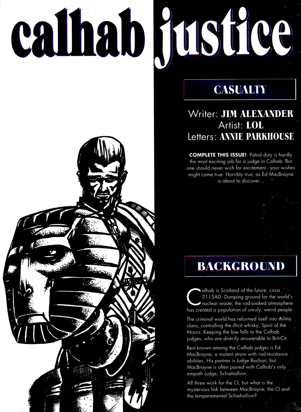 Read online Judge Dredd: The Megazine (vol. 2) comic -  Issue #44 - 25