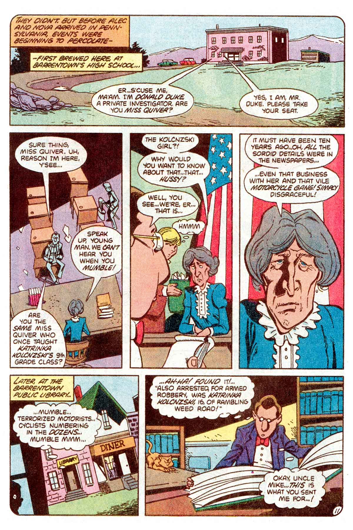 Read online E-Man (1983) comic -  Issue #10 - 13