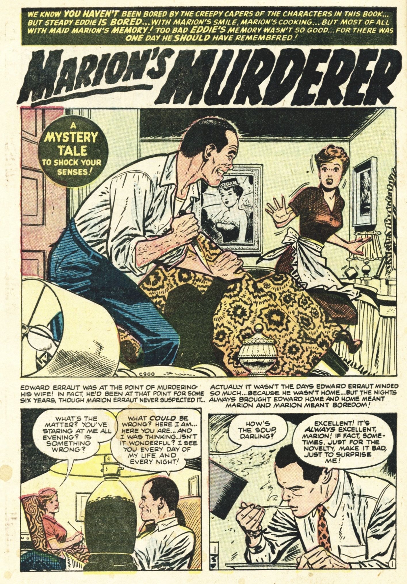 Read online Mystery Tales comic -  Issue #14 - 28