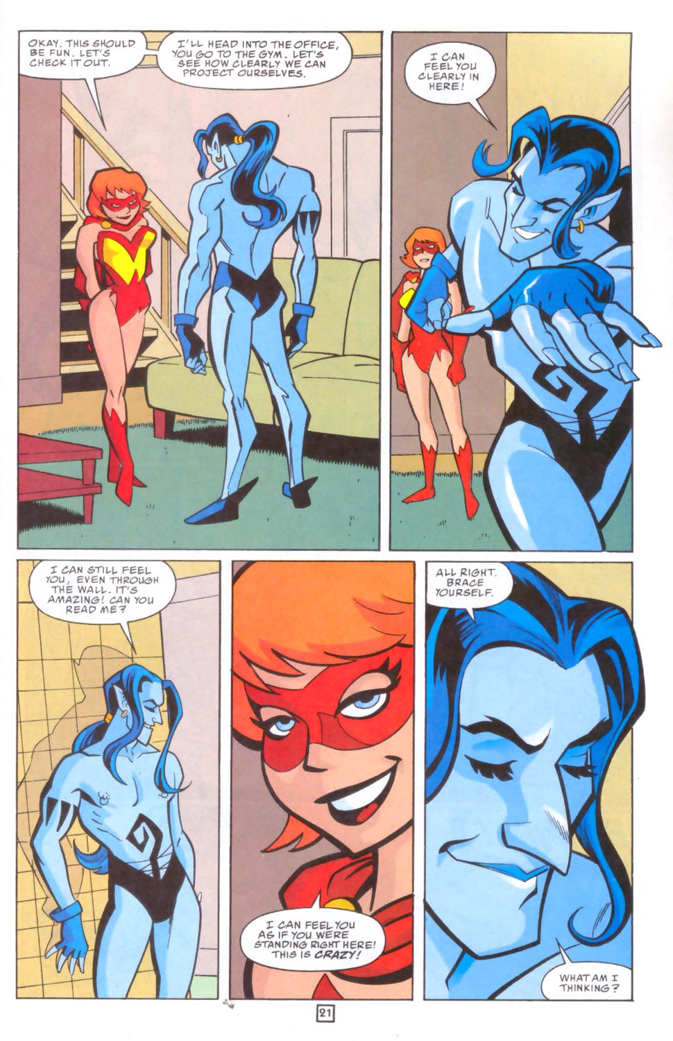 Read online Young Heroes in Love comic -  Issue #10 - 23