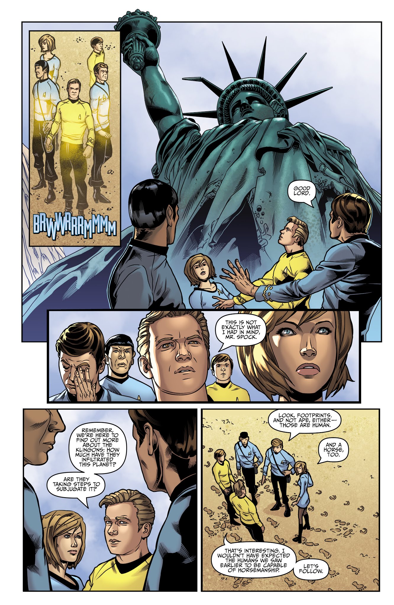 Read online Star Trek/Planet of the Apes: The Primate Directive comic -  Issue # _TPB - 35