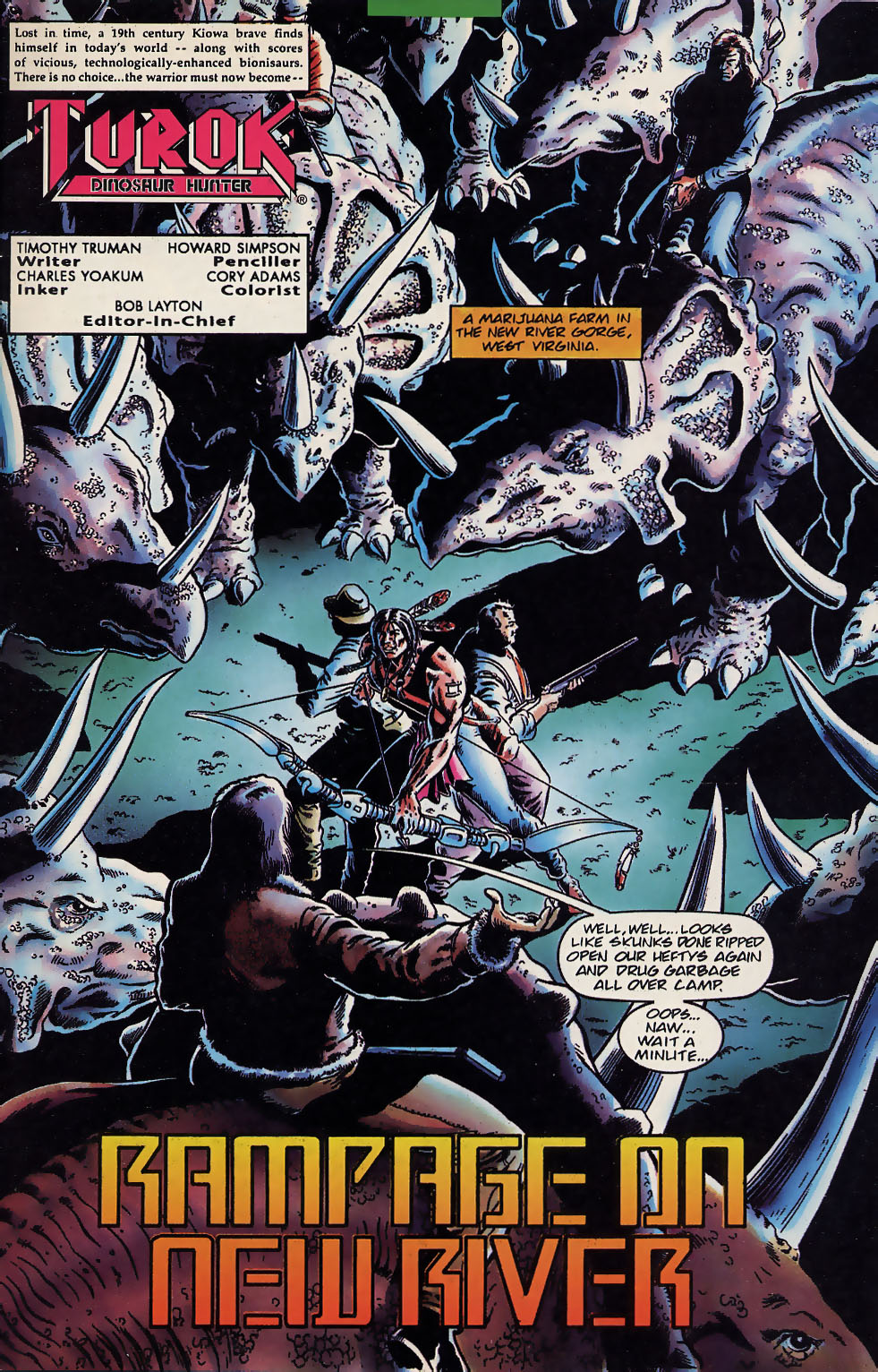 Read online Turok, Dinosaur Hunter (1993) comic -  Issue #22 - 2