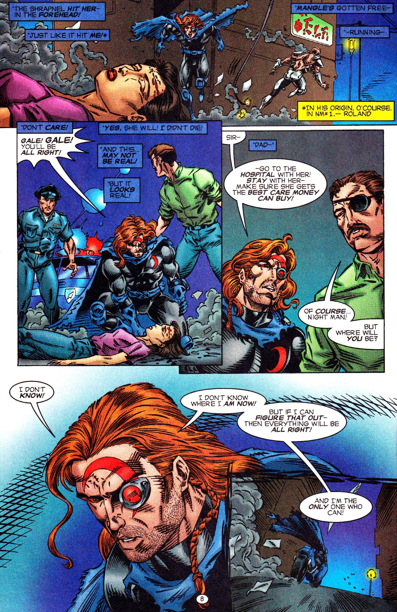 Read online The Night Man (1995) comic -  Issue #4 - 10