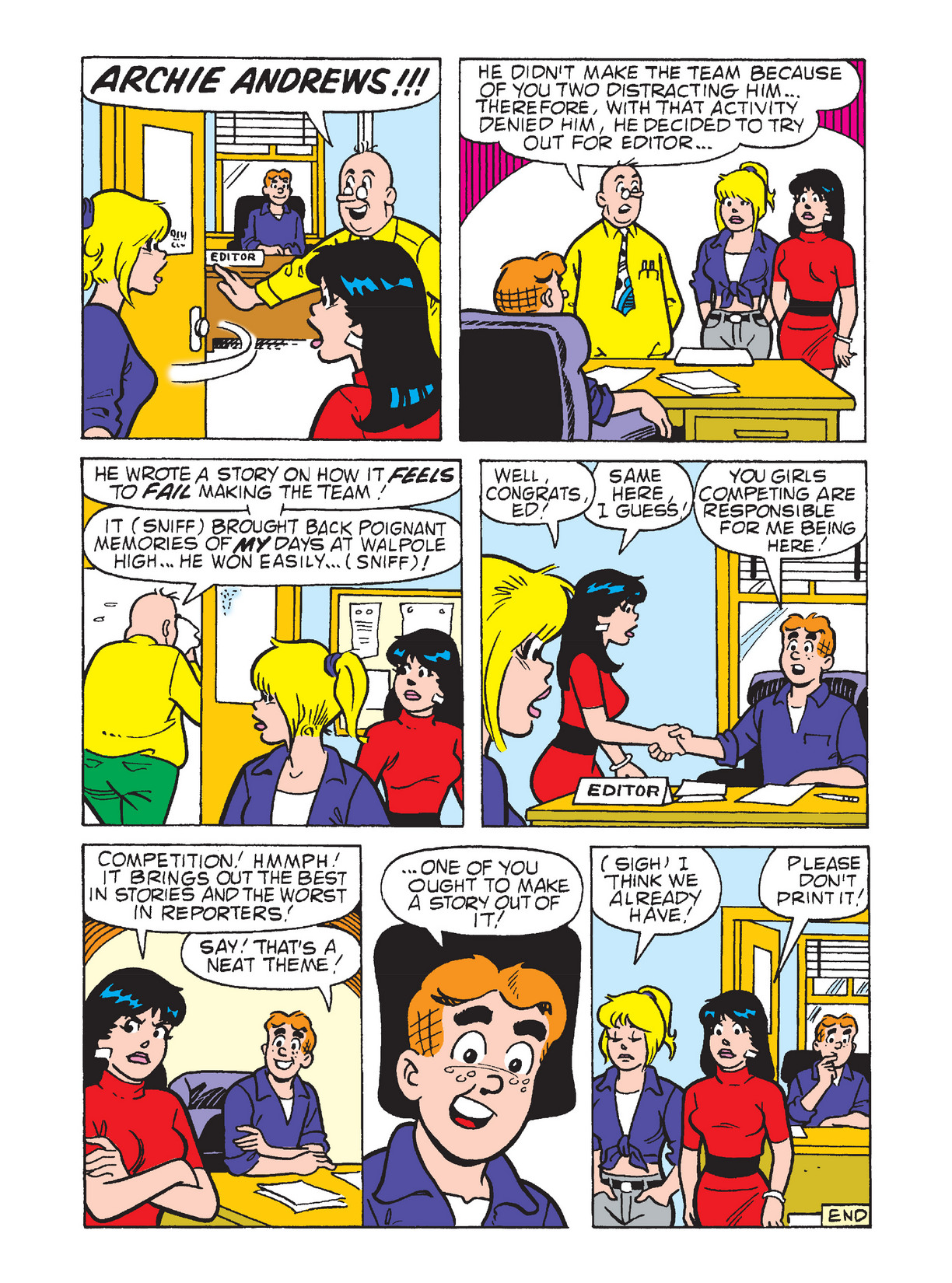 Read online Betty and Veronica Double Digest comic -  Issue #223 - 208