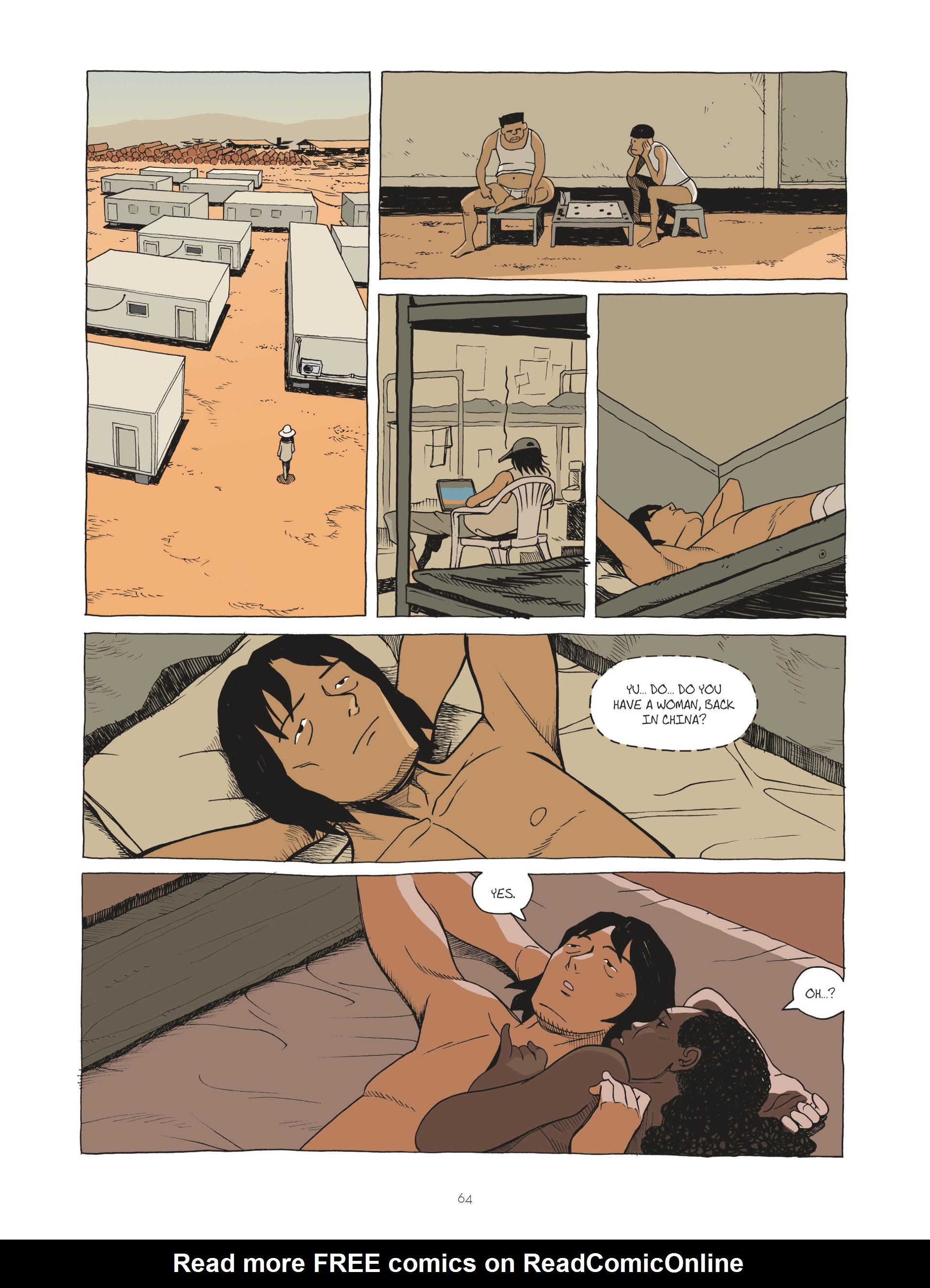Read online Zidrou-Beuchot's African Trilogy comic -  Issue # TPB 3 - 64