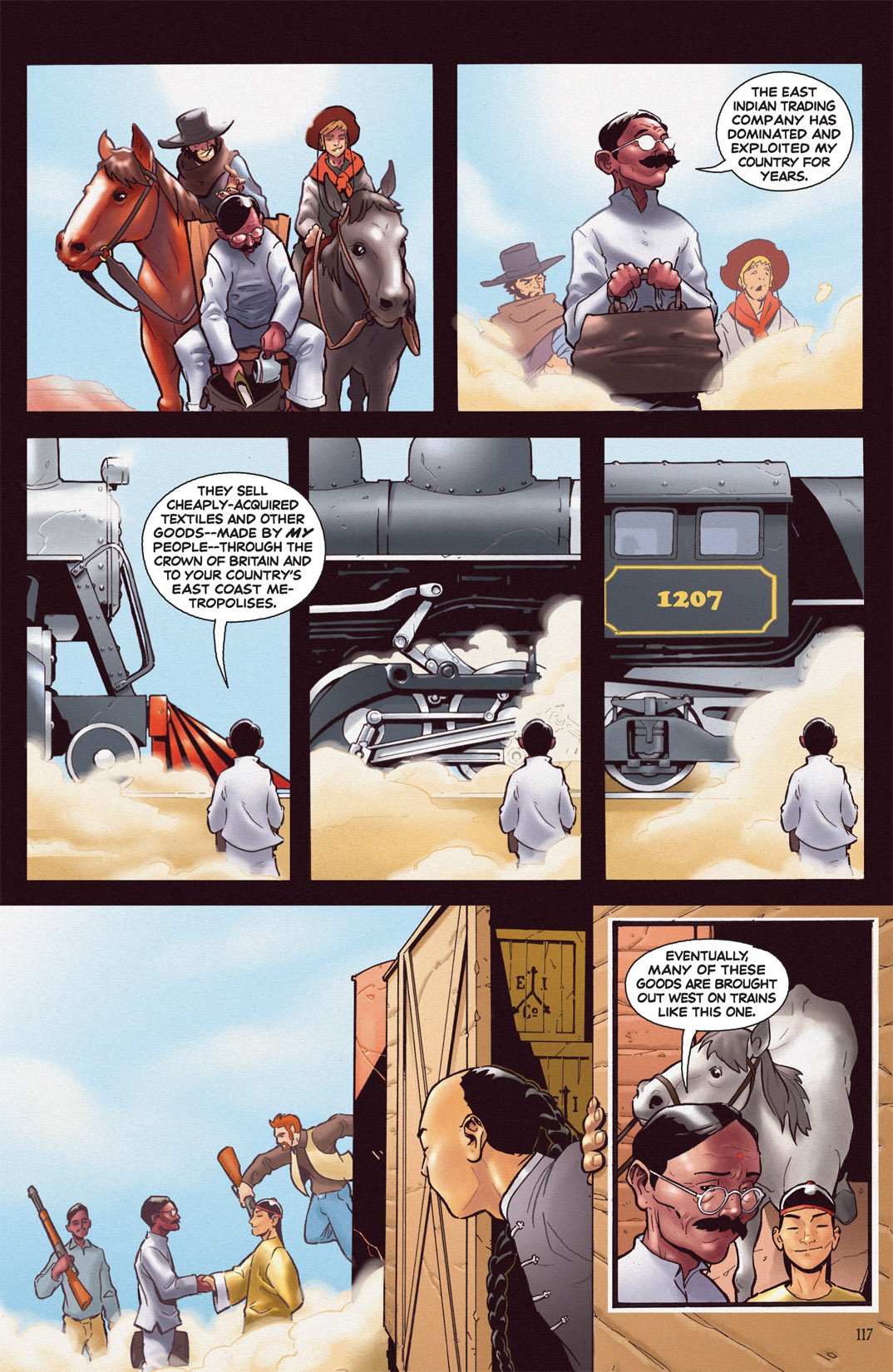Read online Outlaw Territory comic -  Issue # TPB 2 (Part 2) - 17