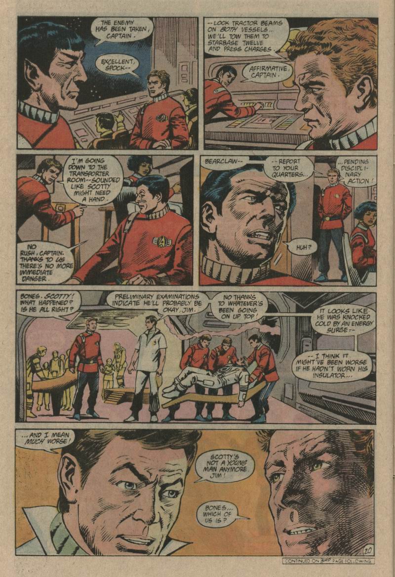 Read online Star Trek (1984) comic -  Issue #41 - 21