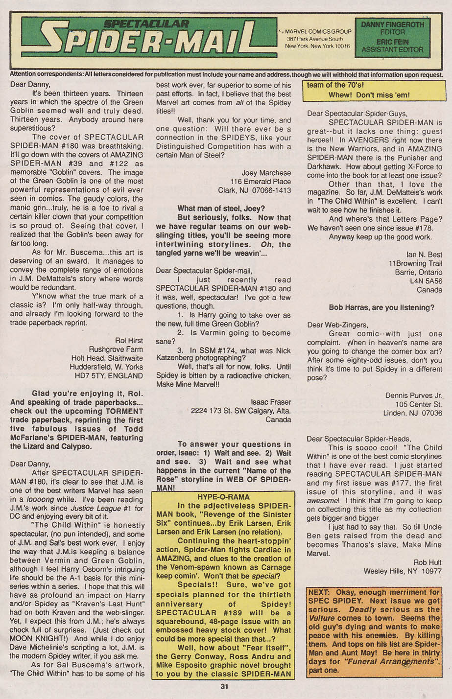 Read online The Spectacular Spider-Man (1976) comic -  Issue #185 - 25