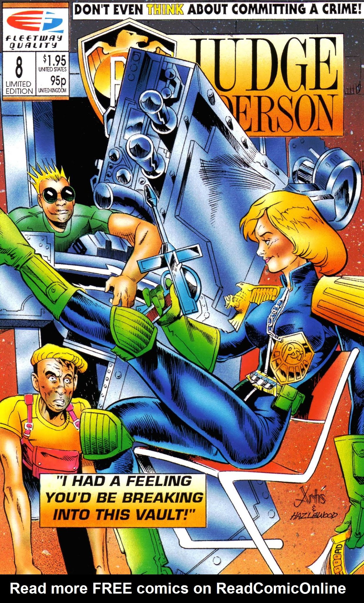 Read online Psi-Judge Anderson comic -  Issue #8 - 1