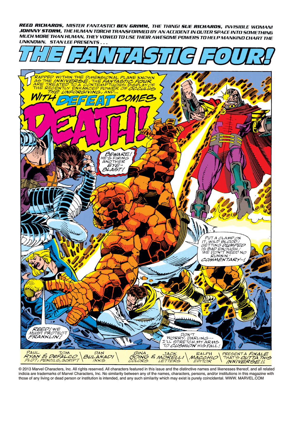 Read online Fantastic Four (1961) comic -  Issue #365 - 2