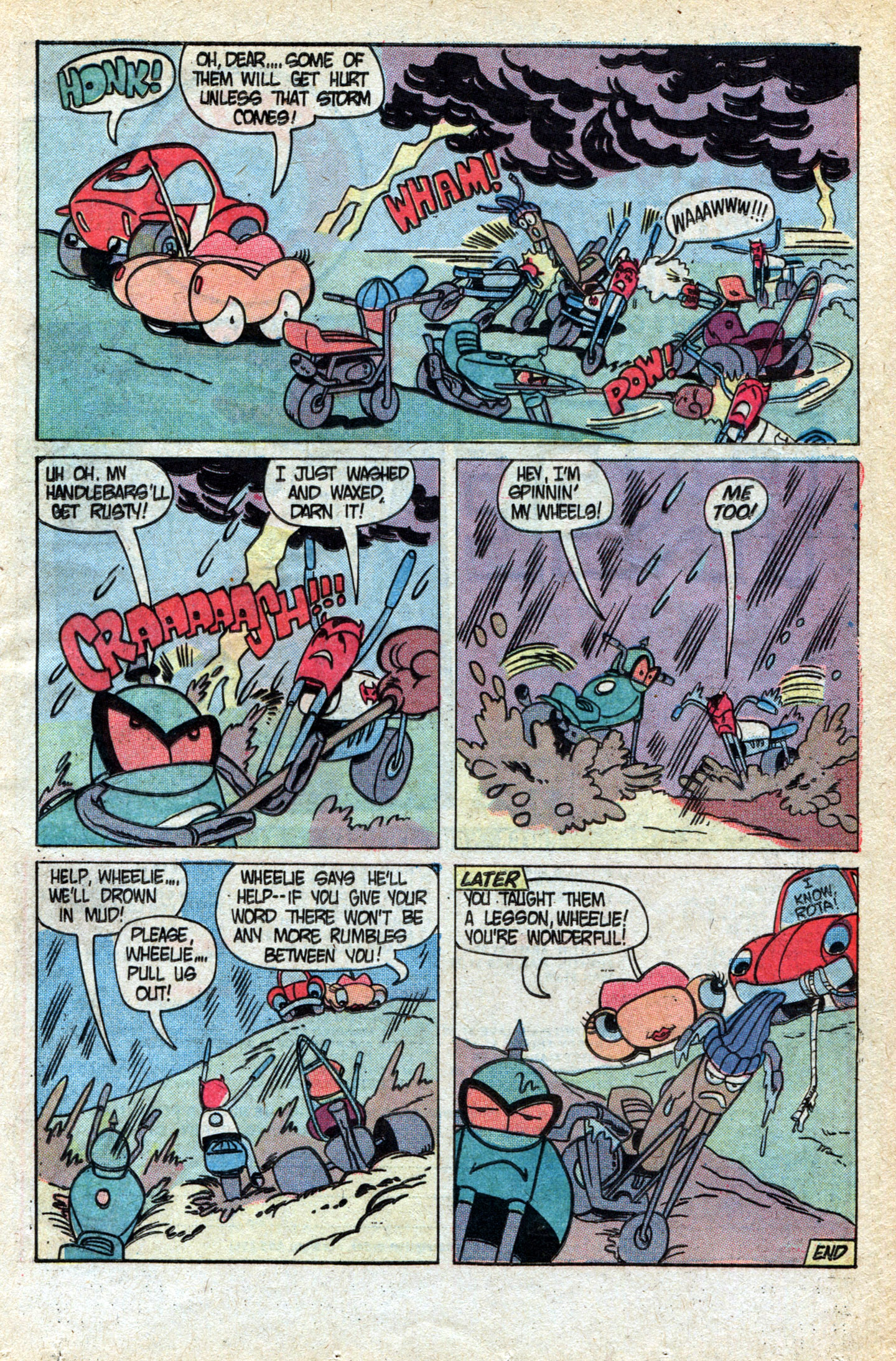 Read online Wheelie and the Chopper Bunch comic -  Issue #1 - 21