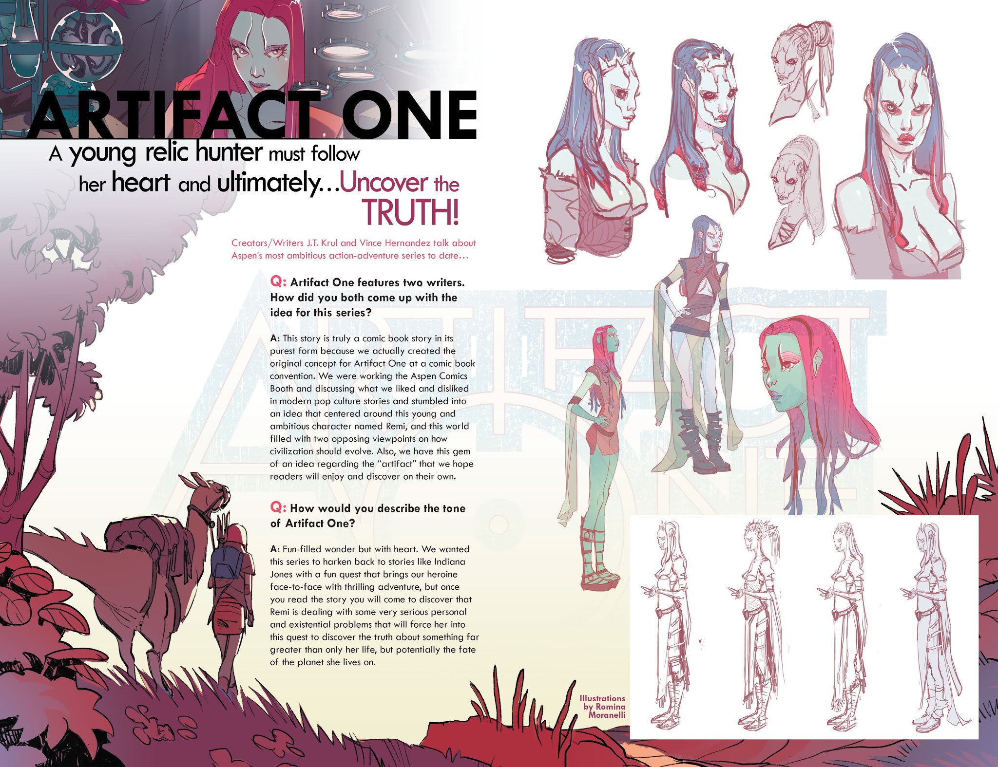 Read online Artifact One comic -  Issue #0 - 15