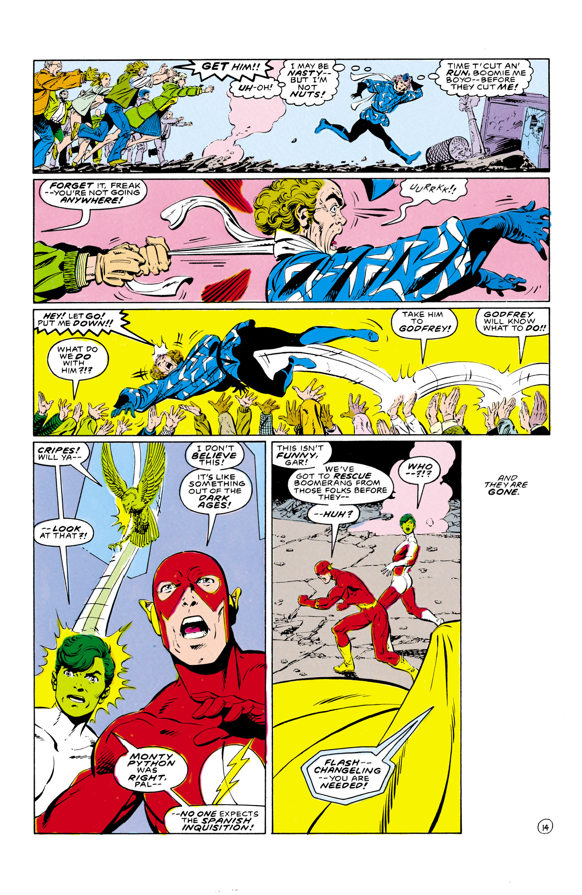 Read online Legends comic -  Issue #5 - 15